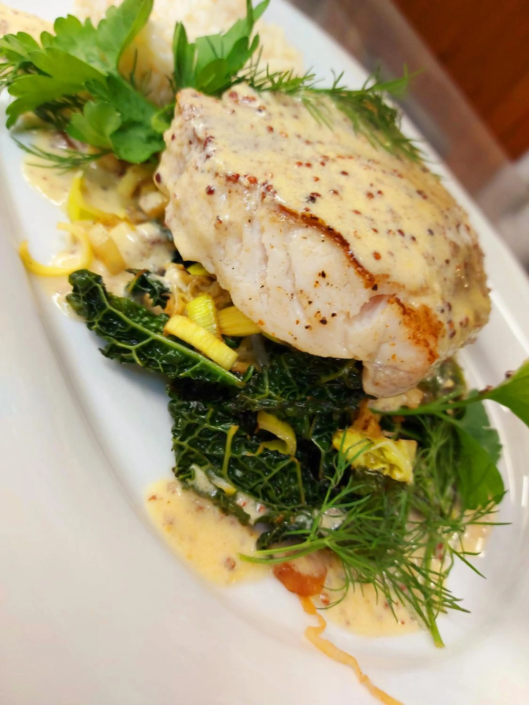 Food and drinks in Logis L Auberge Gutshof