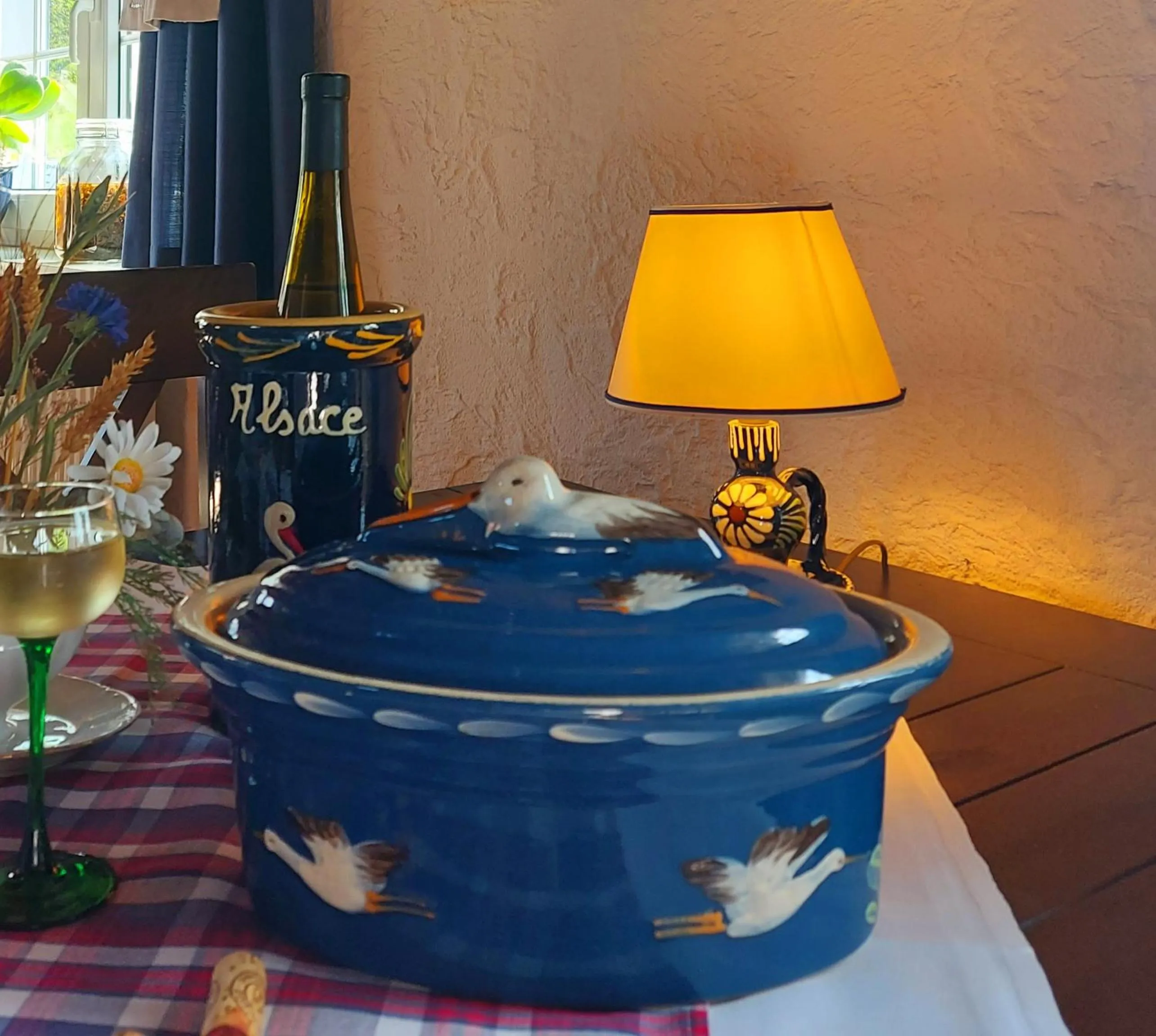 Food and drinks in Logis L Auberge Gutshof