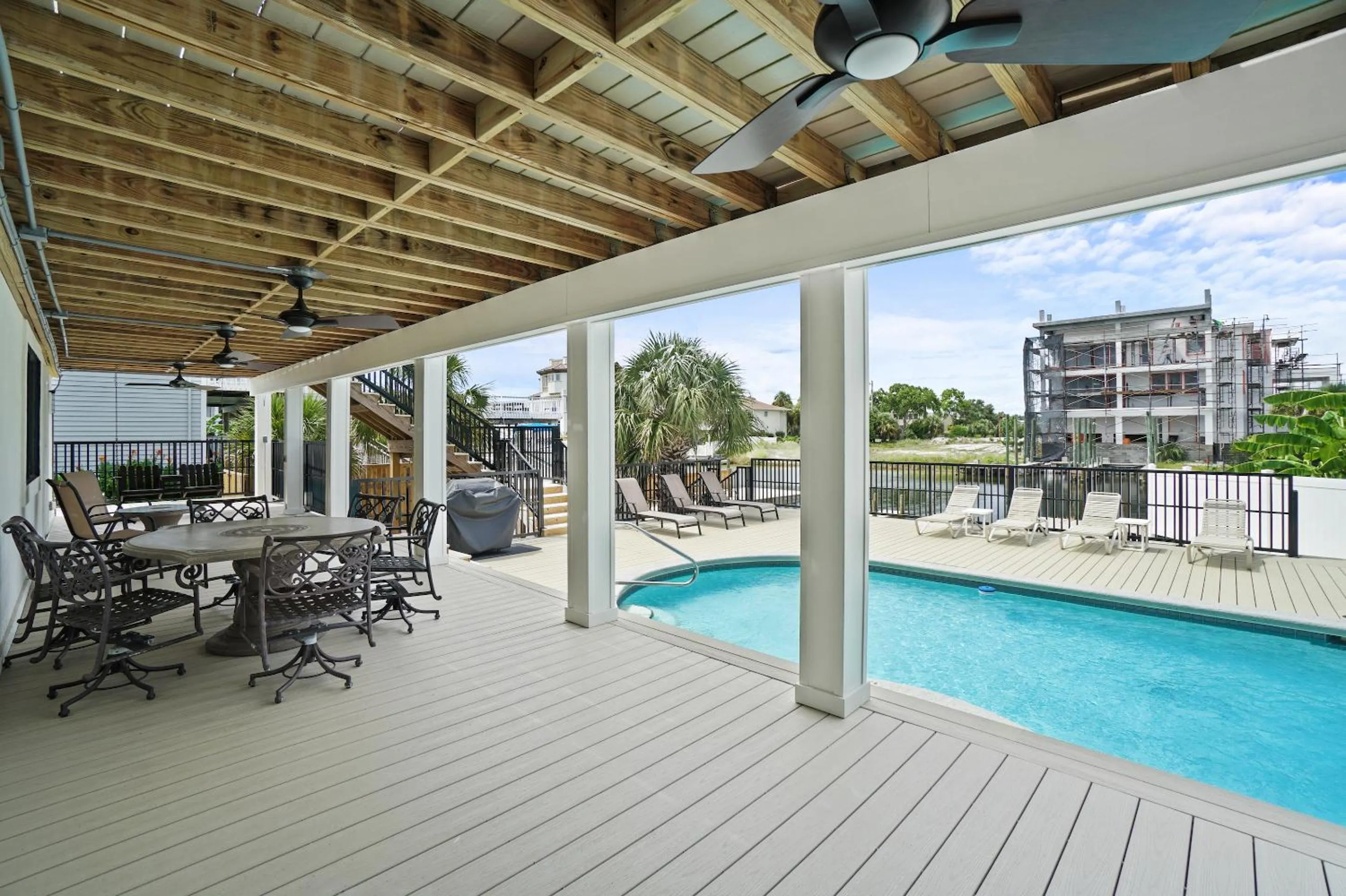 People in Destin Beach House - Happy Harbor House by Panhandle Getaways
