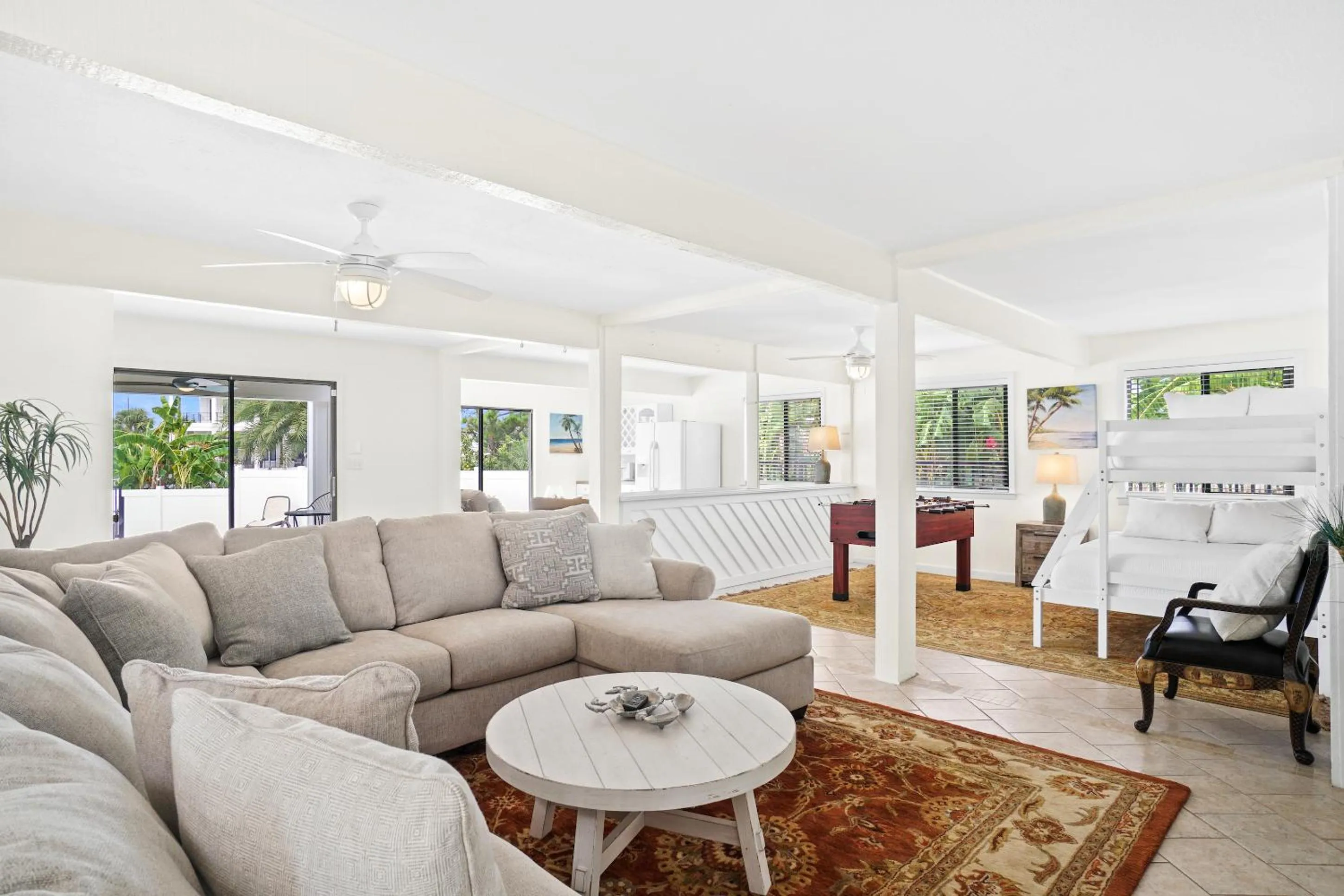 Bed in Destin Beach House - Happy Harbor House by Panhandle Getaways