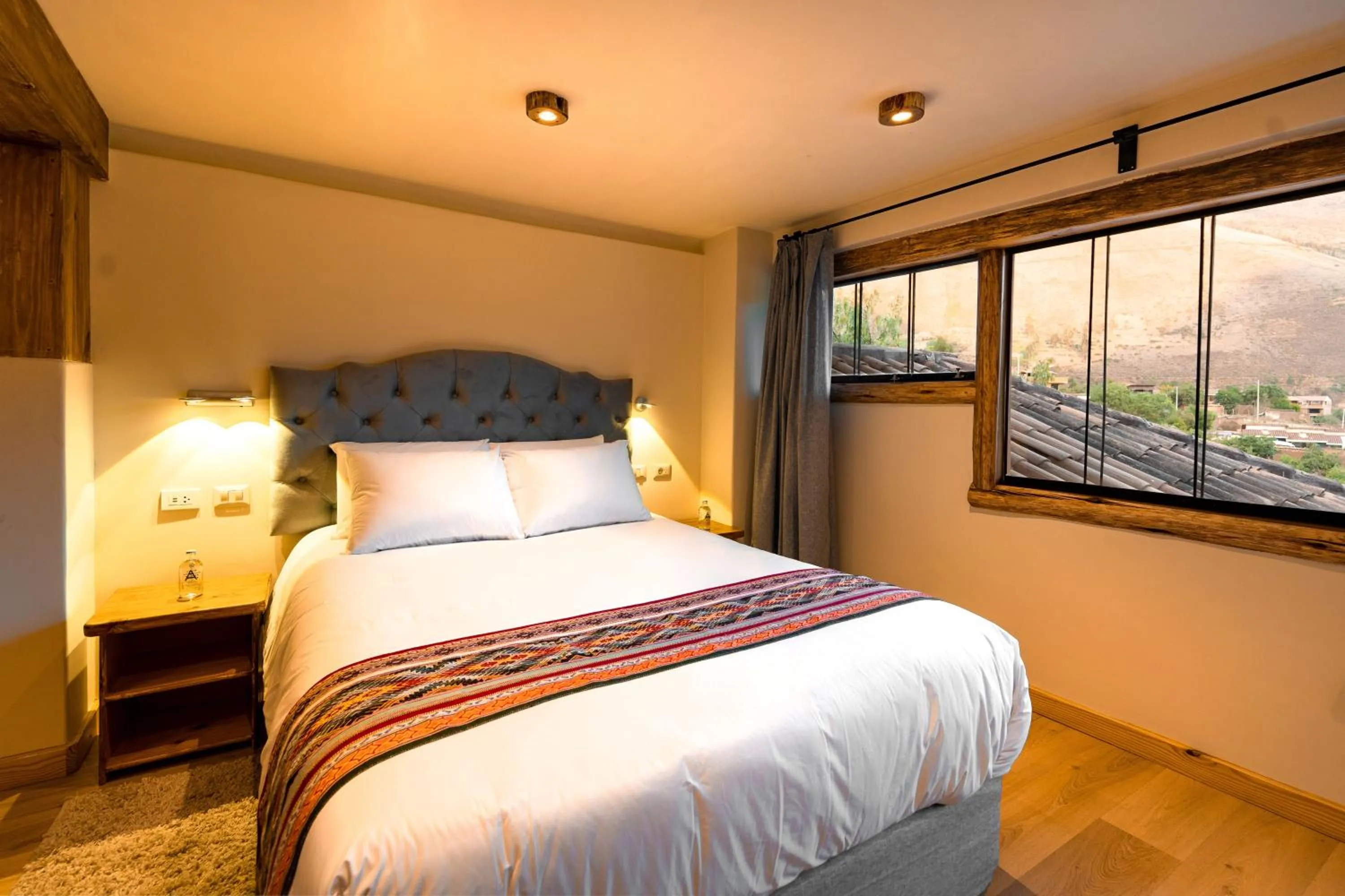 Bed in CASA RAIZ Handmade House Luxury Stay