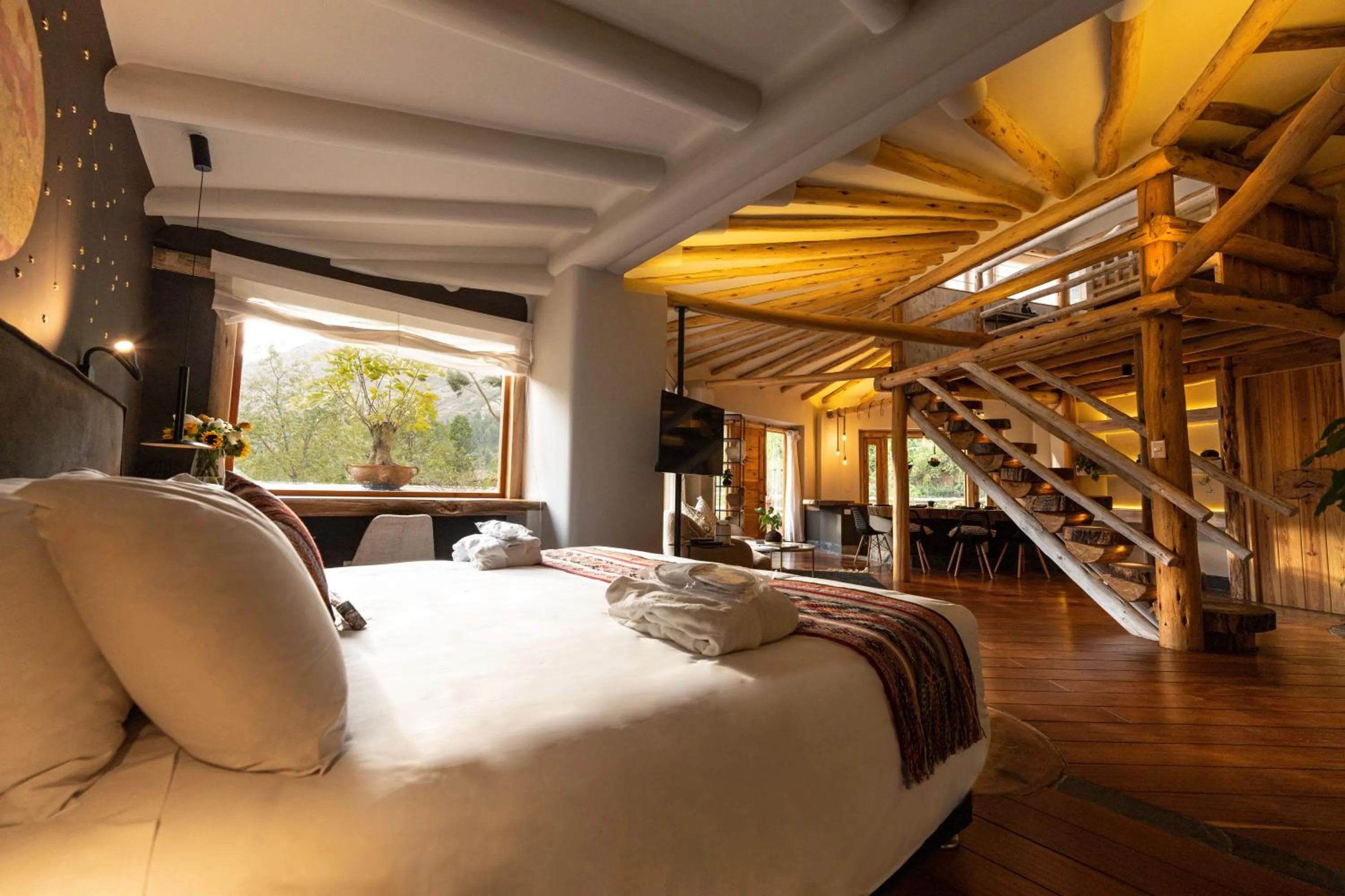 Garden view in CASA RAIZ Handmade House Luxury Stay