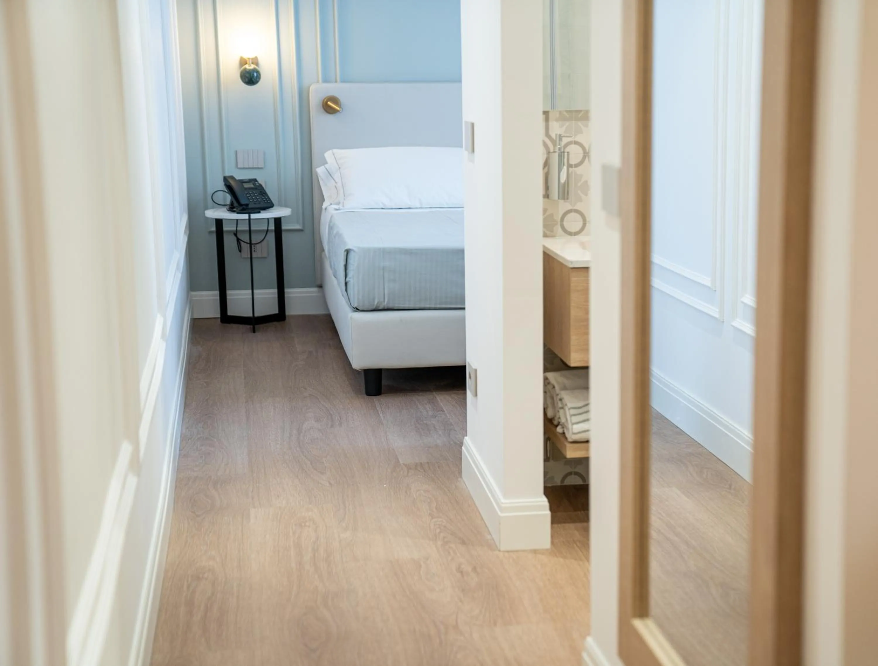 Photo of the whole room, Bed in Albergo Bianchi Stazione