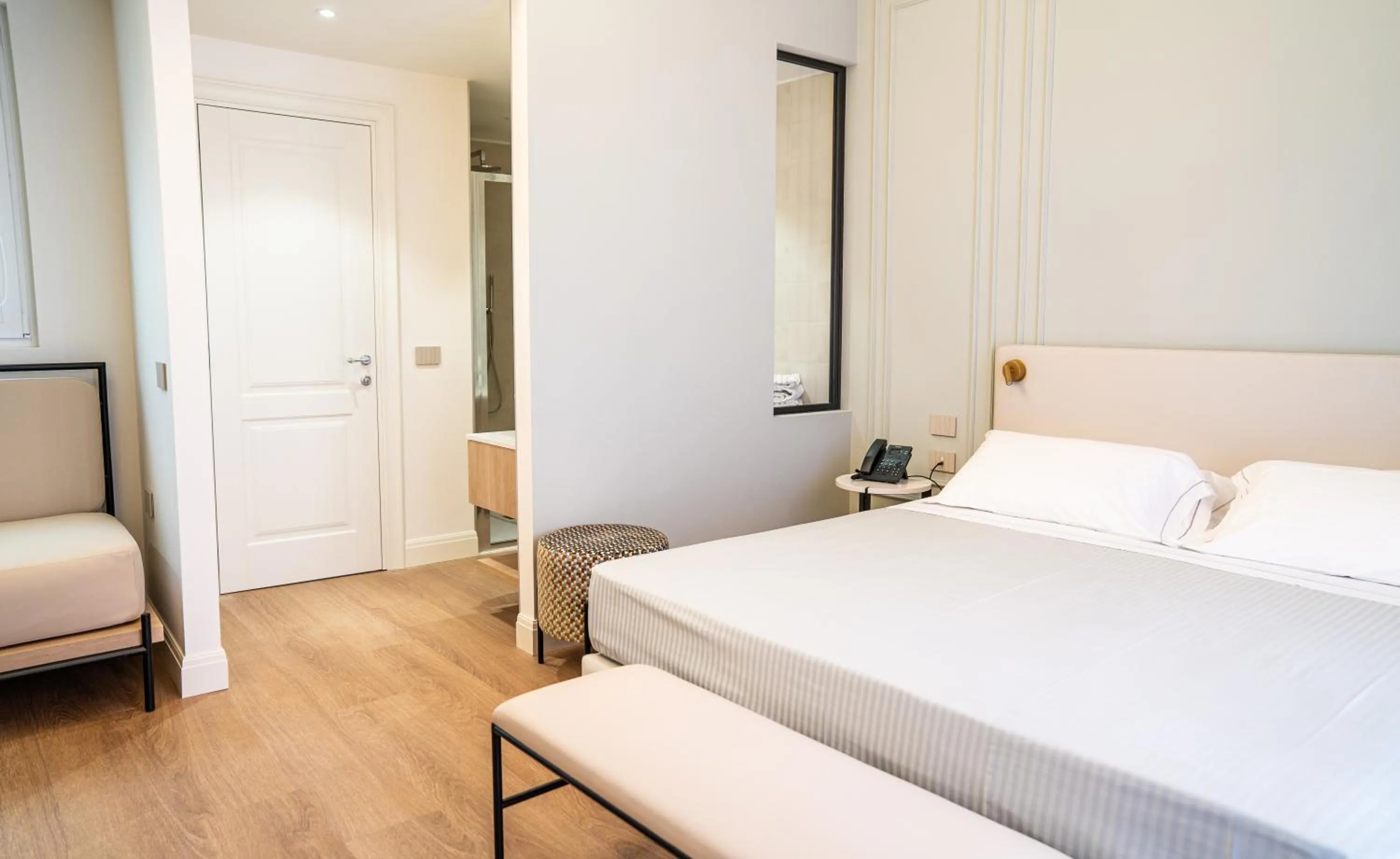 Bedroom, Bed in Albergo Bianchi Stazione