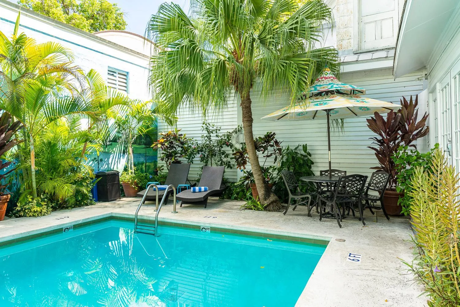 Patio in Rose Lane Villas