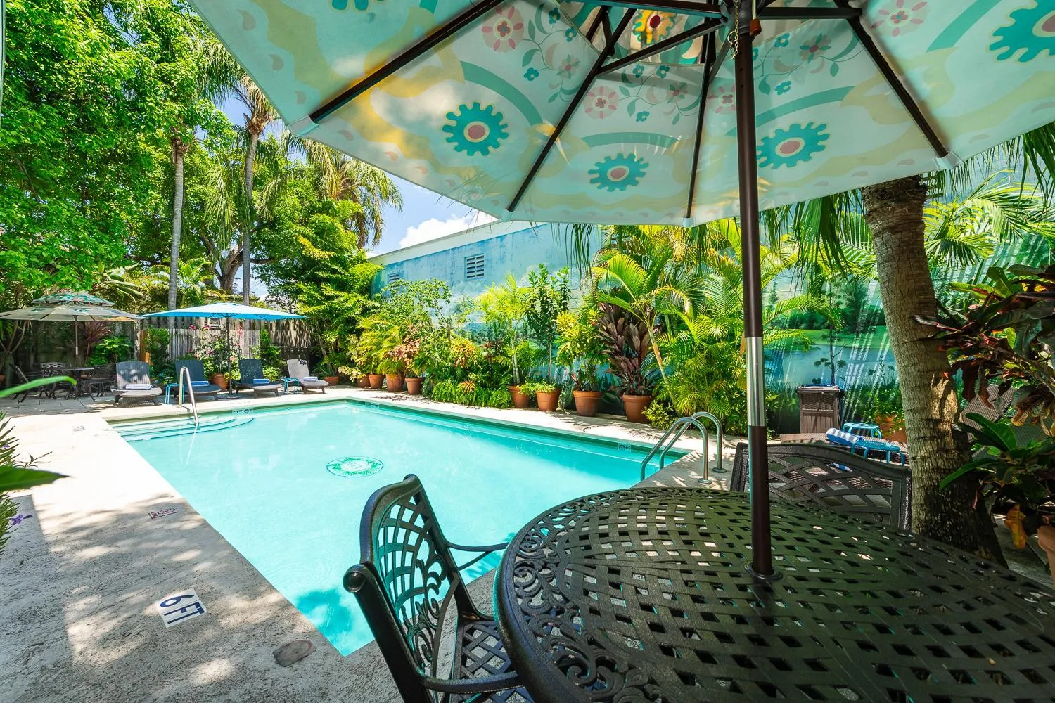 Patio in Rose Lane Villas