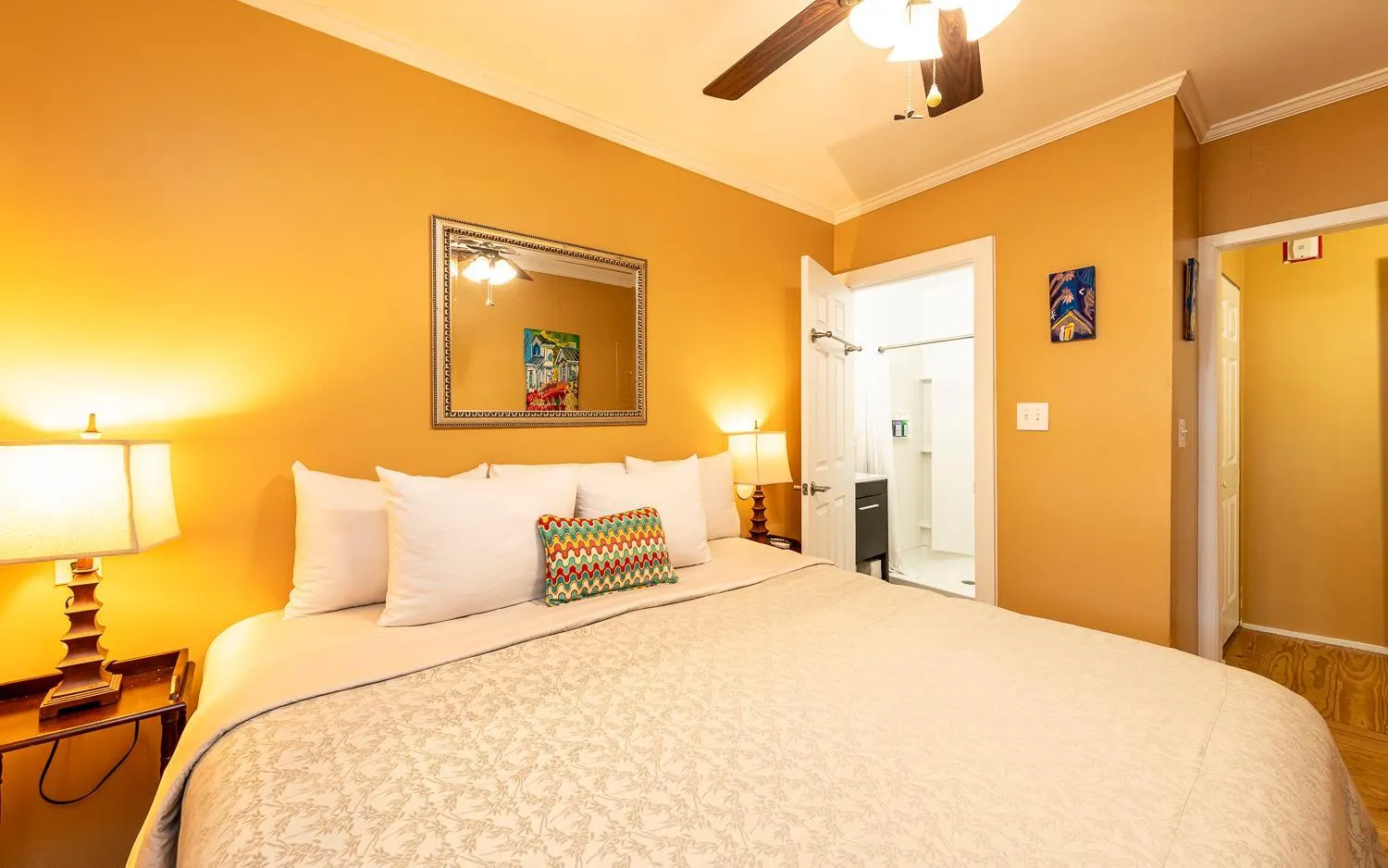 Bed in Rose Lane Villas