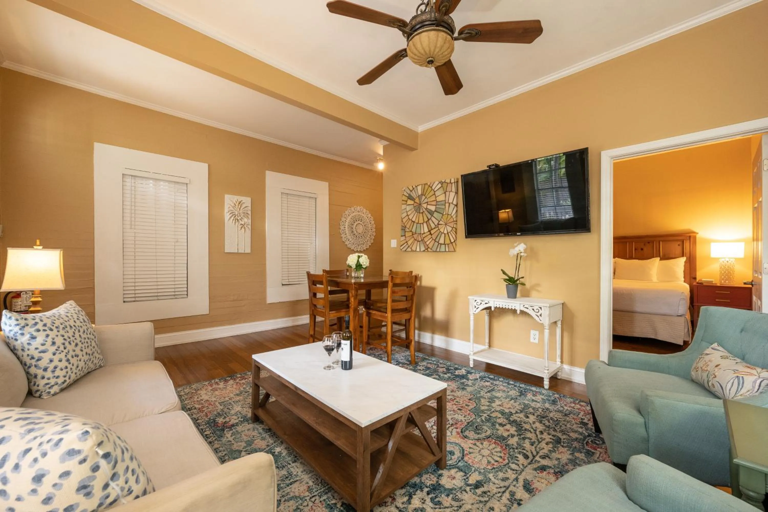 Living room in Rose Lane Villas