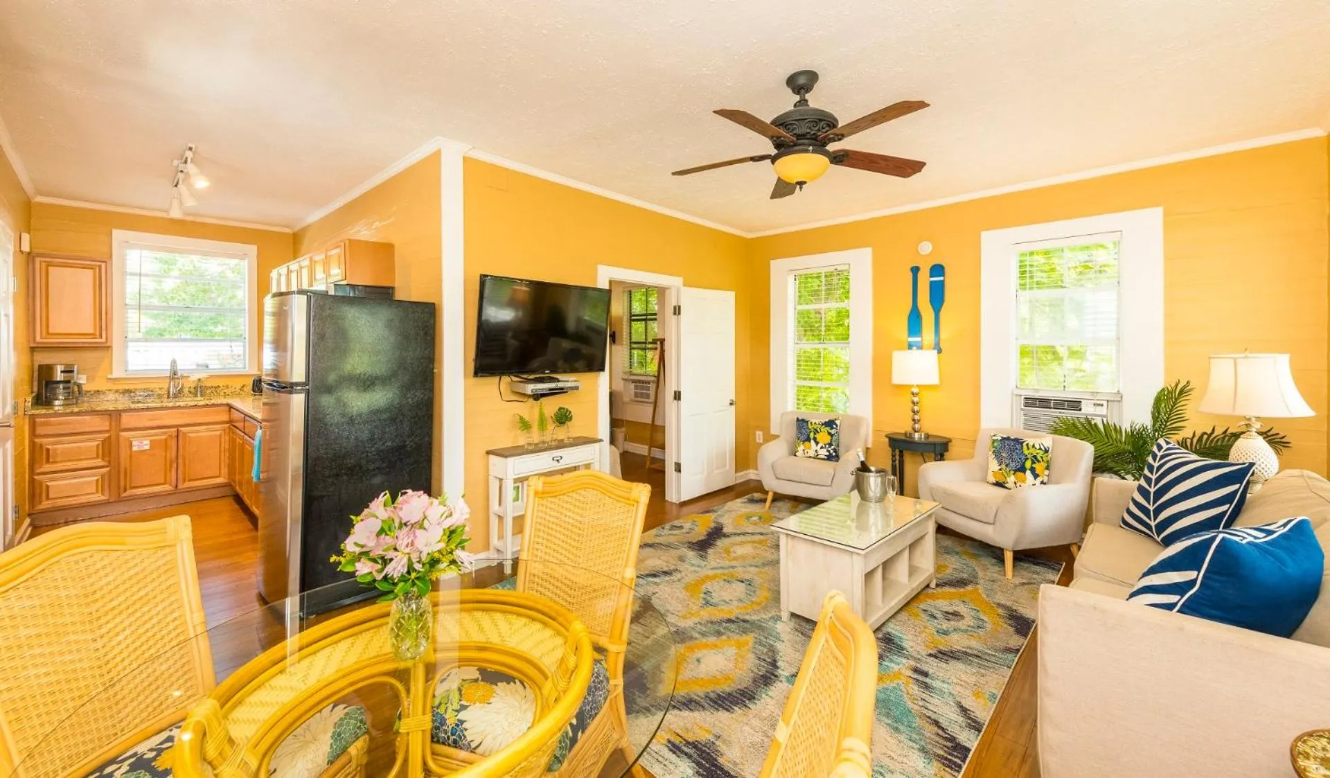 Living room in Rose Lane Villas