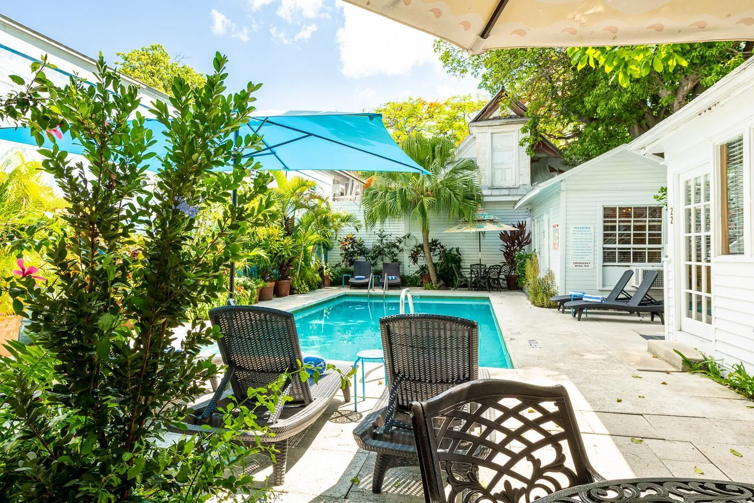 Patio in Rose Lane Villas