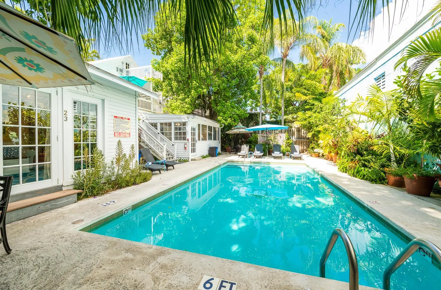 Patio in Rose Lane Villas