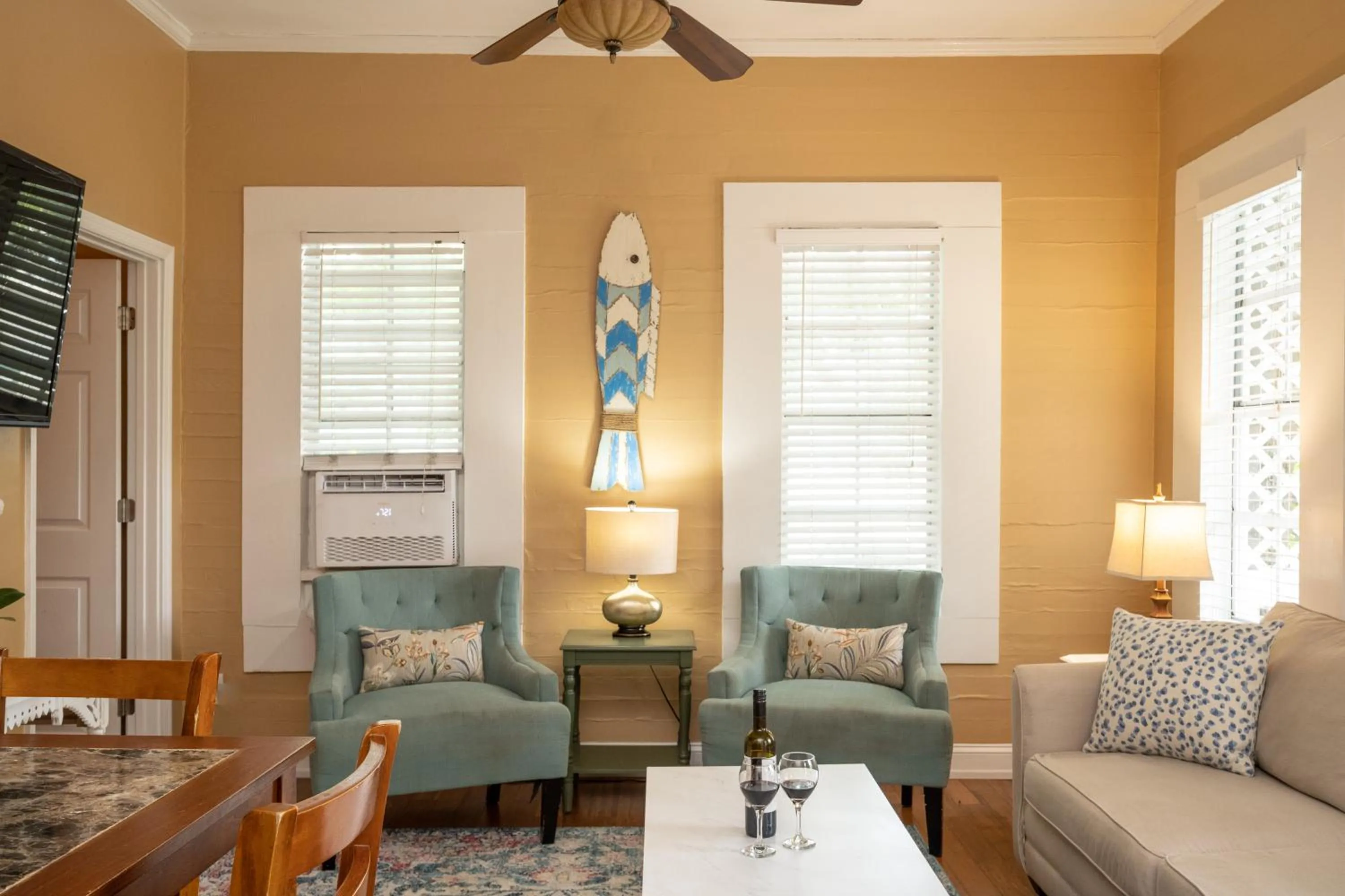 Living room in Rose Lane Villas