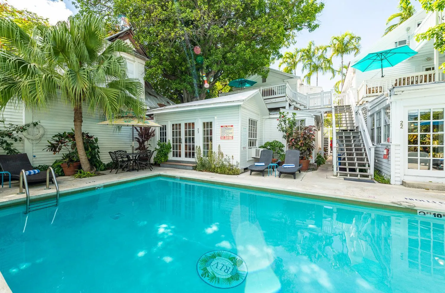Patio in Rose Lane Villas