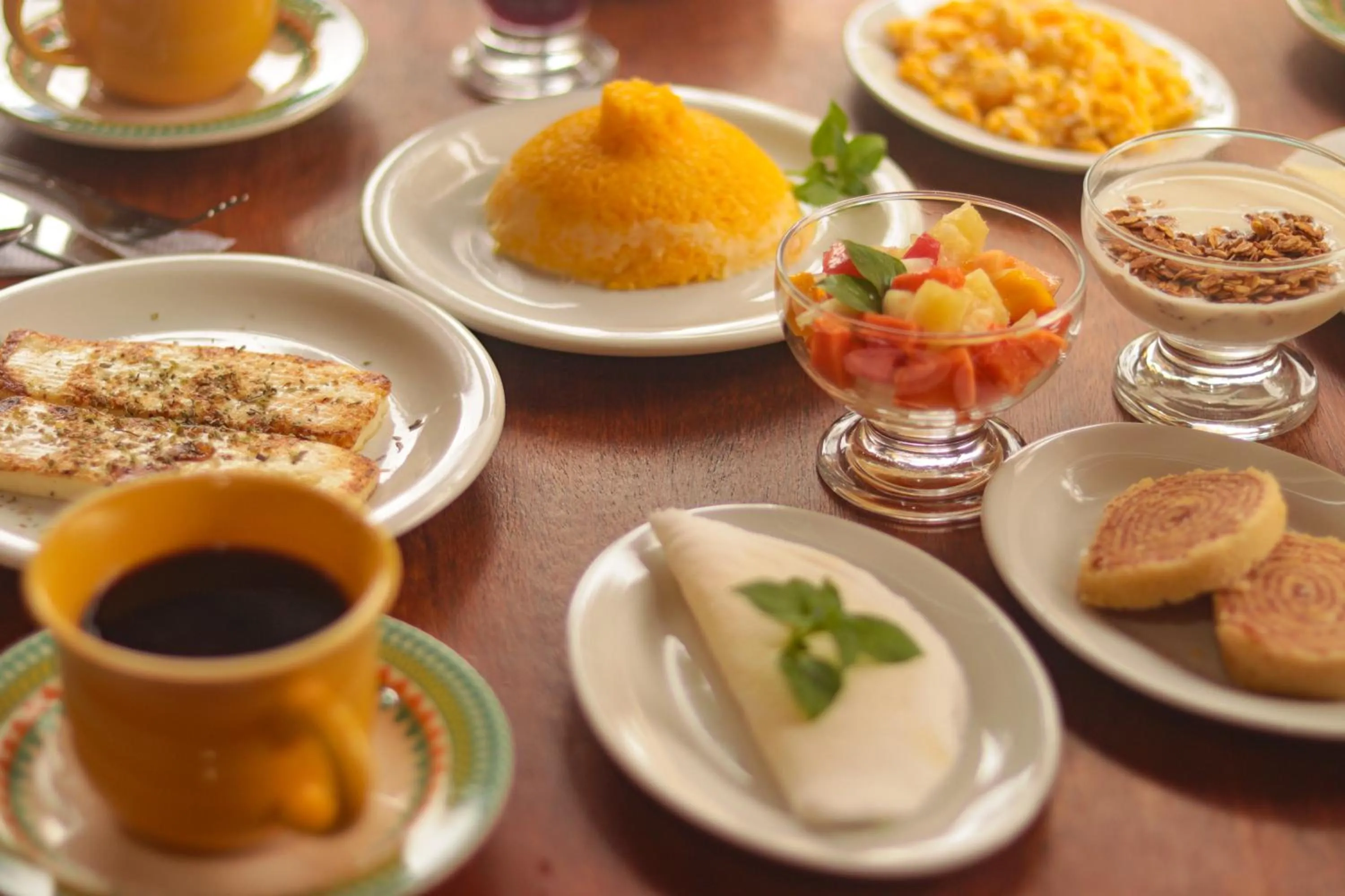 Food and drinks in Pousada Som dos Pássaros