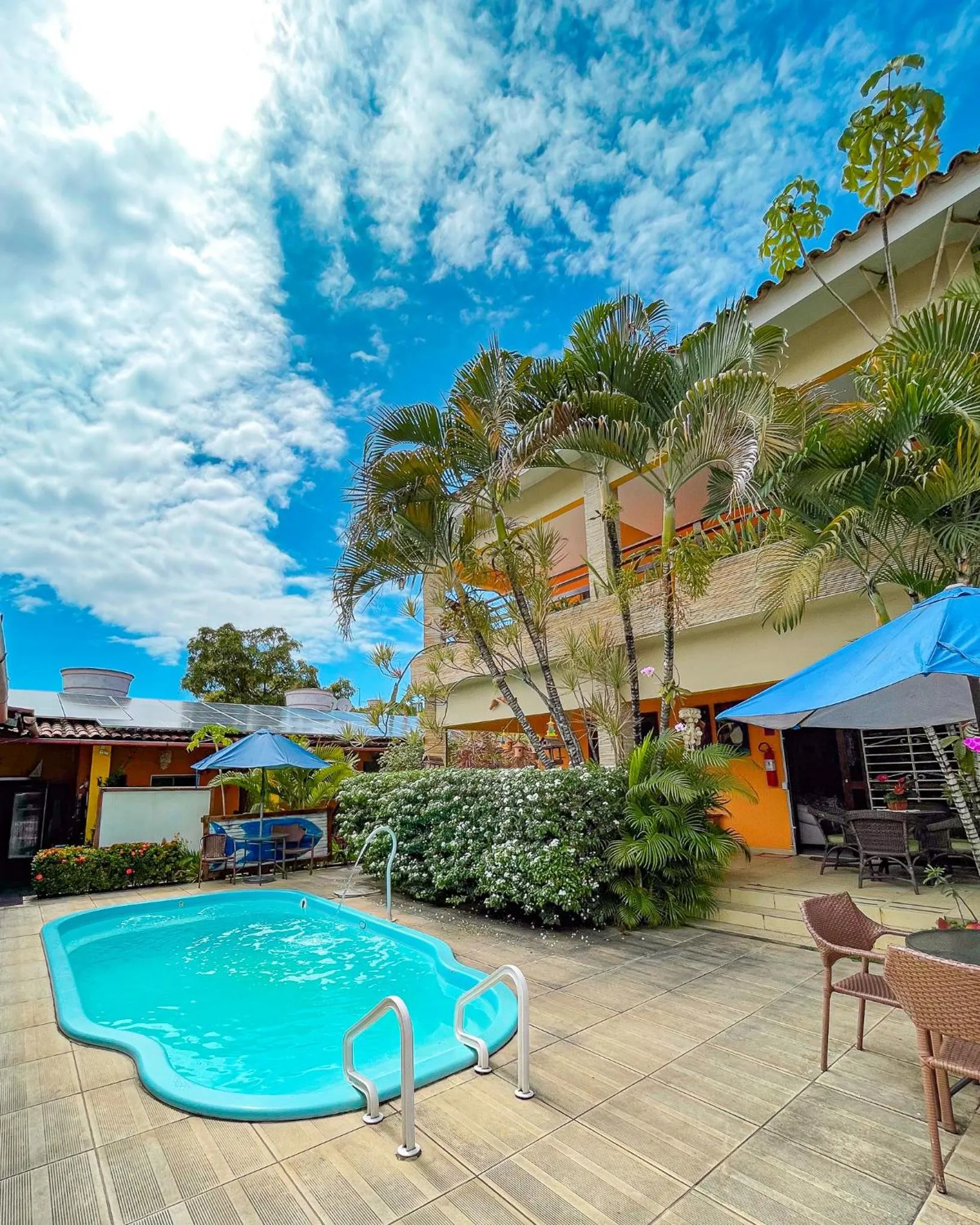 Property building in Pousada Som dos Pássaros