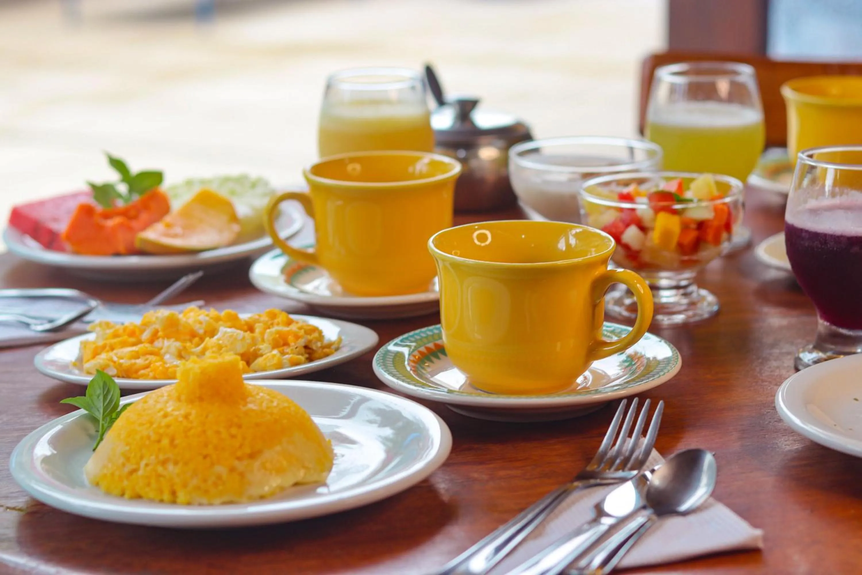 Breakfast in Pousada Som dos Pássaros