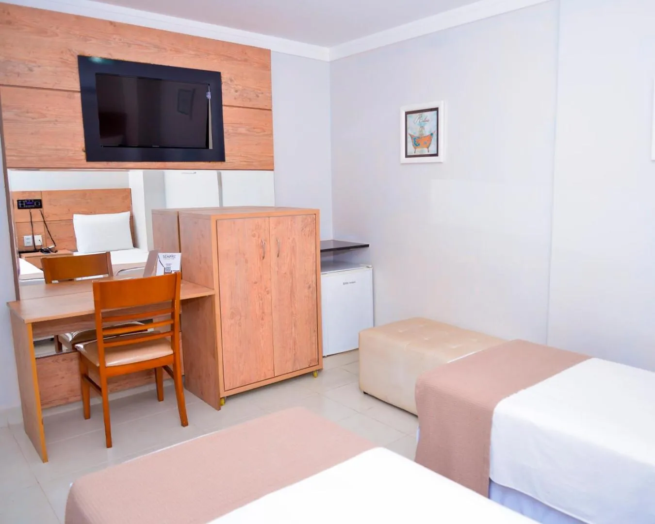 Bed in Hotel Sempre Executive