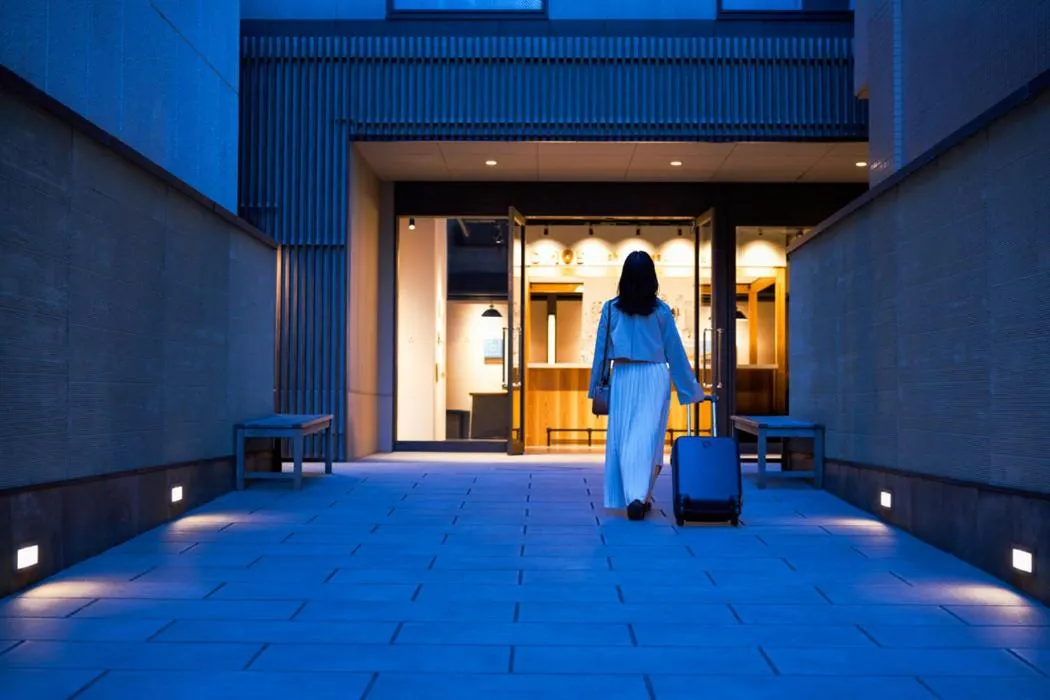 Property building in OMO5 Kyoto Sanjo by Hoshino Resorts