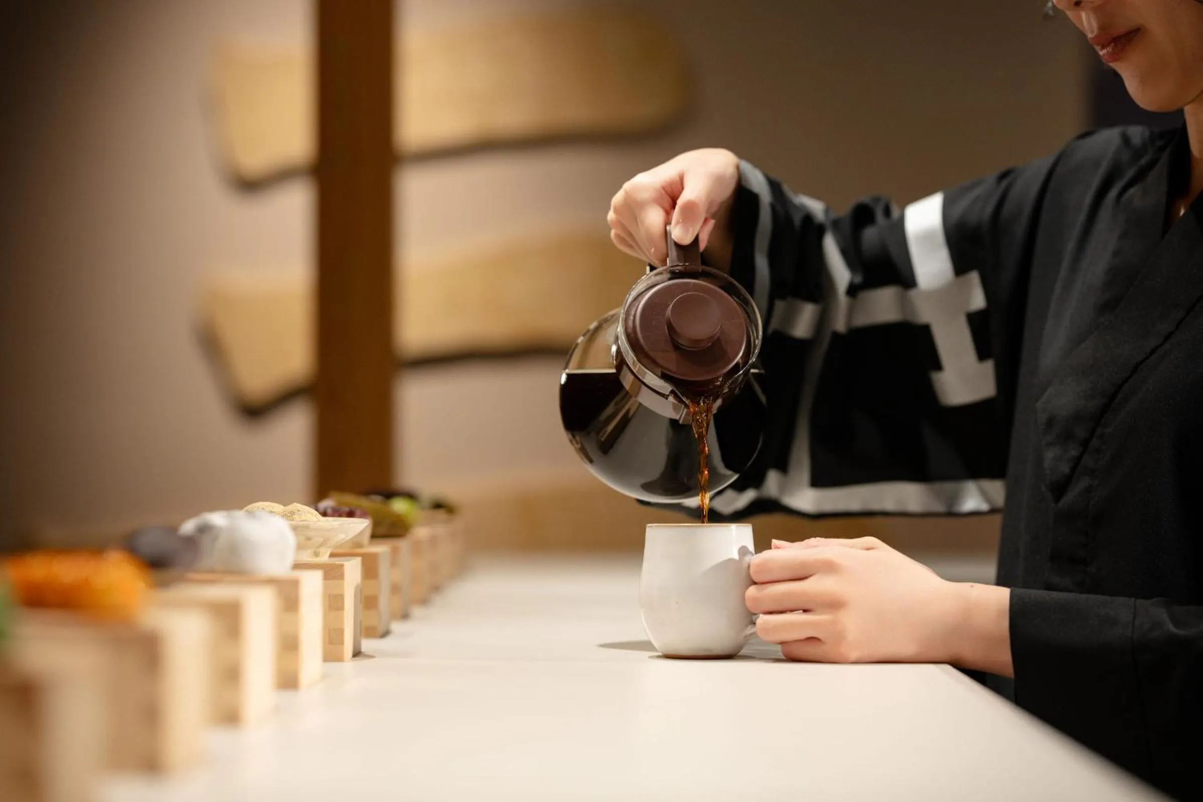 Food and drinks in OMO5 Kyoto Sanjo by Hoshino Resorts