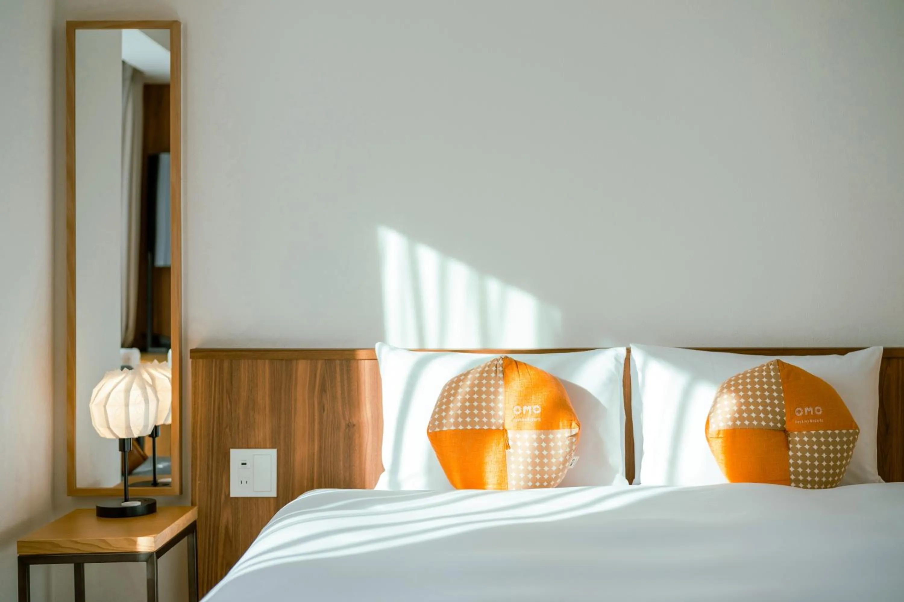 Bed in OMO5 Kyoto Sanjo by Hoshino Resorts