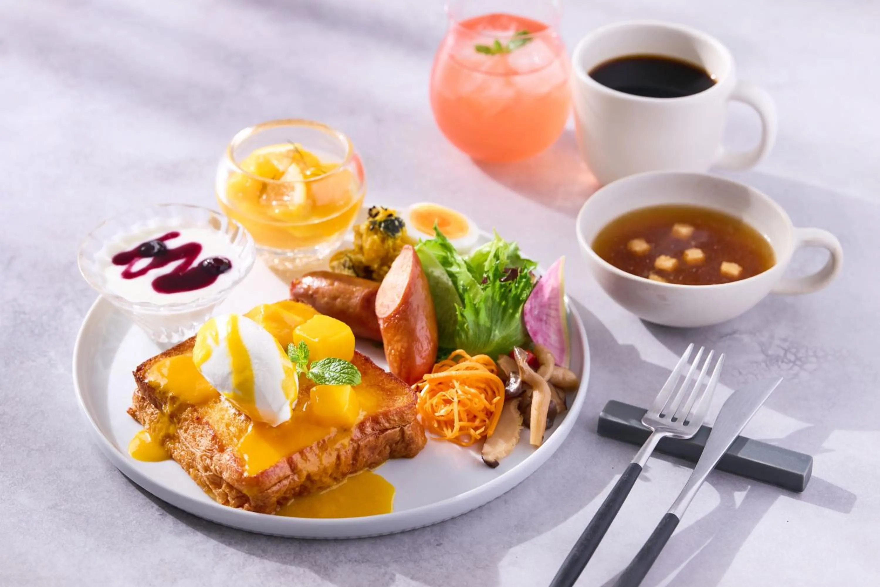 Breakfast in OMO5 Okinawa Naha by Hoshino Resorts