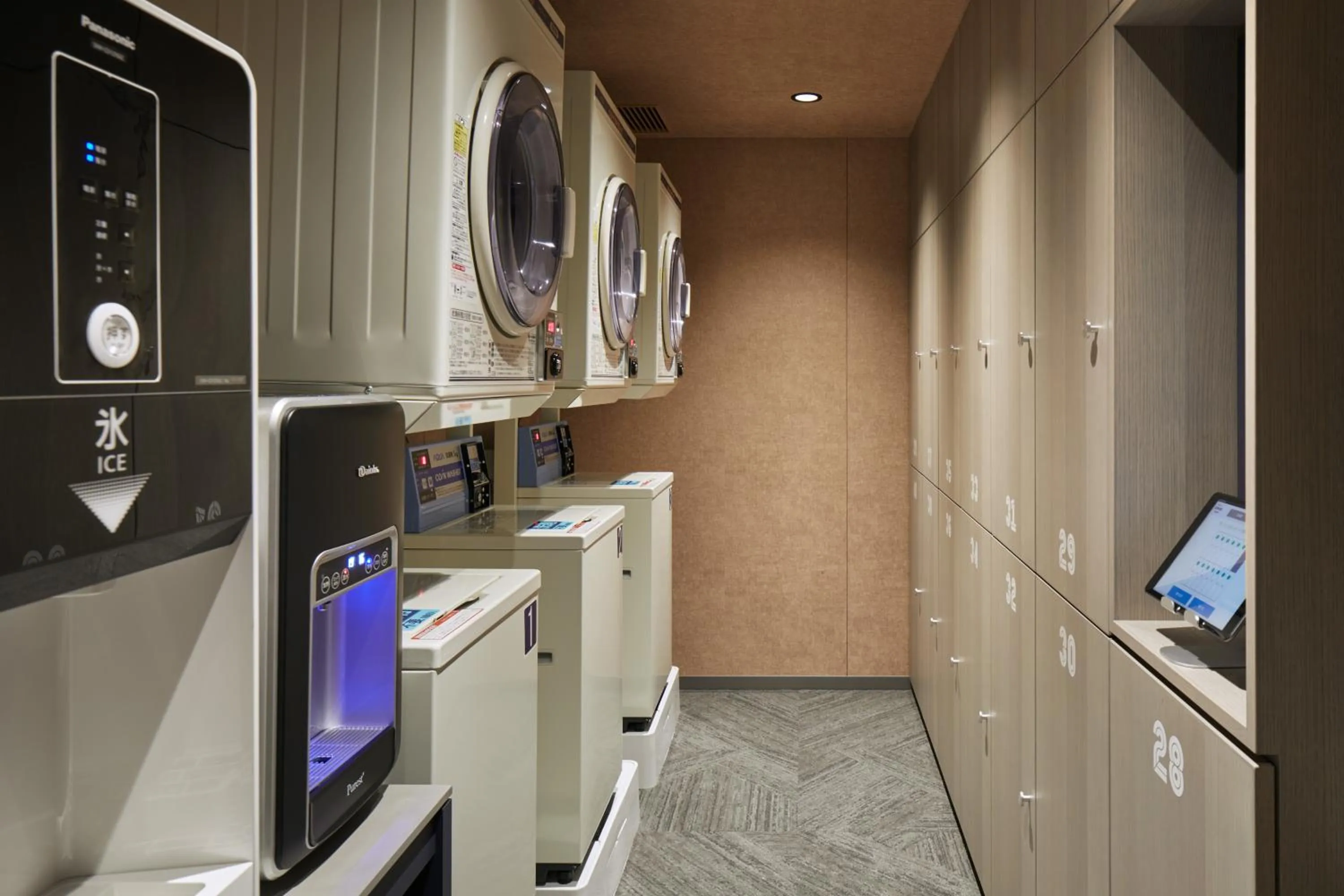 washing machine in OMO5 Okinawa Naha by Hoshino Resorts