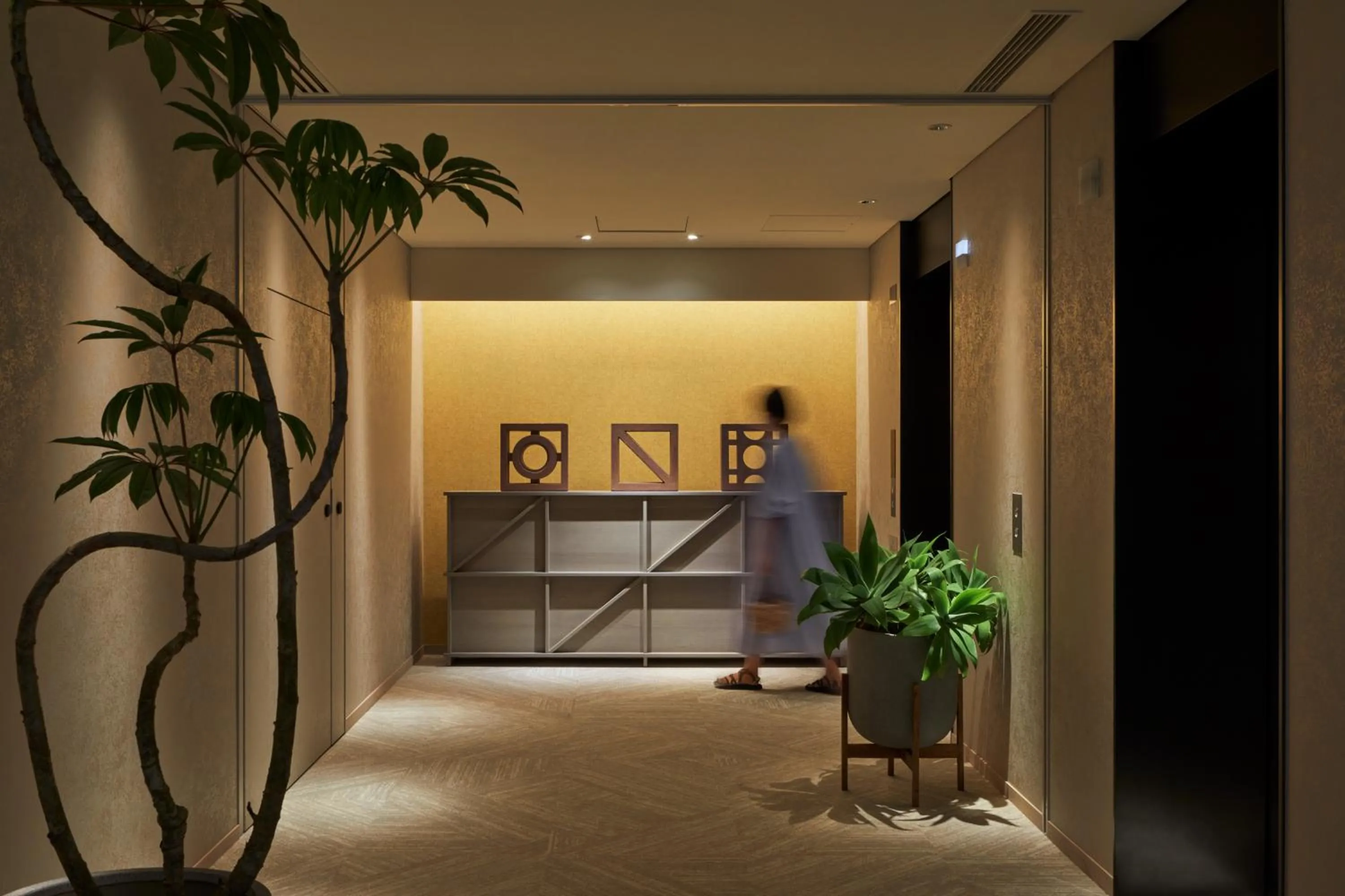 elevator in OMO5 Okinawa Naha by Hoshino Resorts