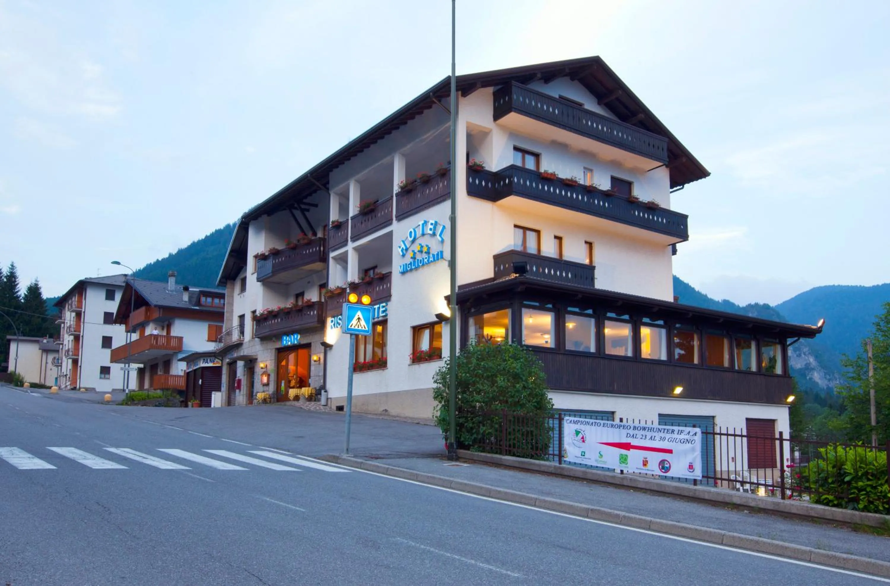 Facade/entrance in Hotel Migliorati
