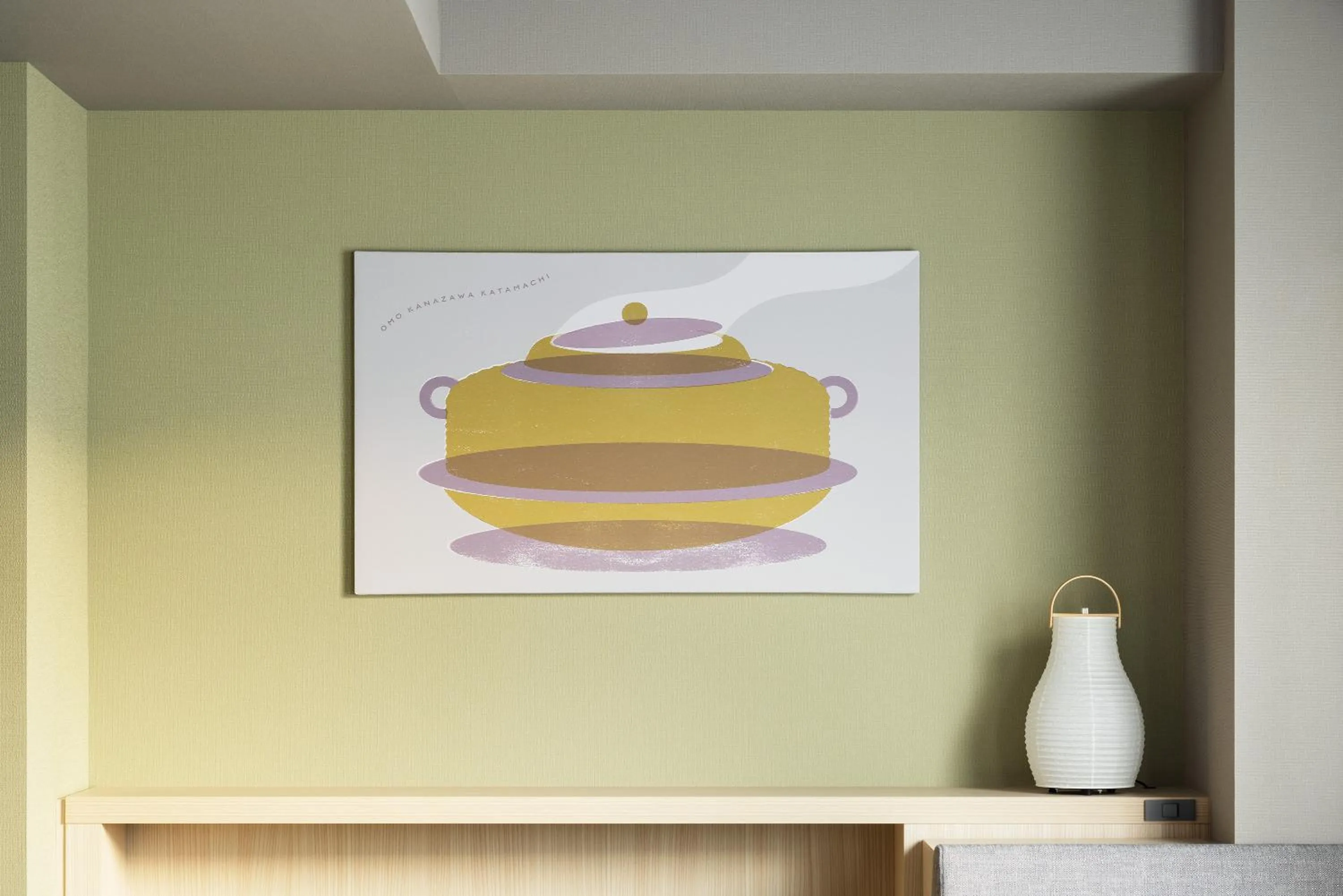 Photo of the whole room in OMO5 Kanazawa Katamachi by Hoshino Resorts