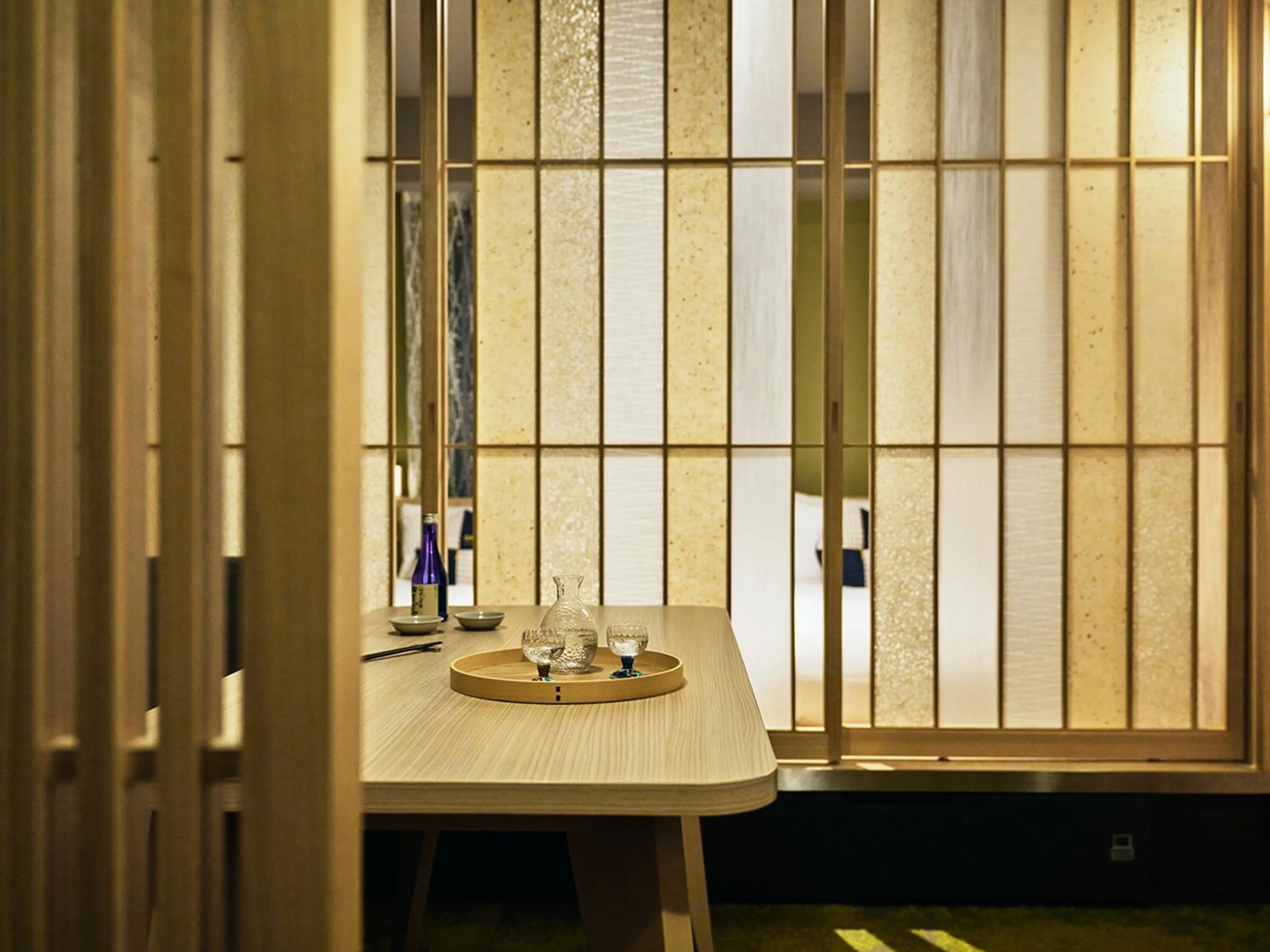 Dining area in OMO5 Kanazawa Katamachi by Hoshino Resorts