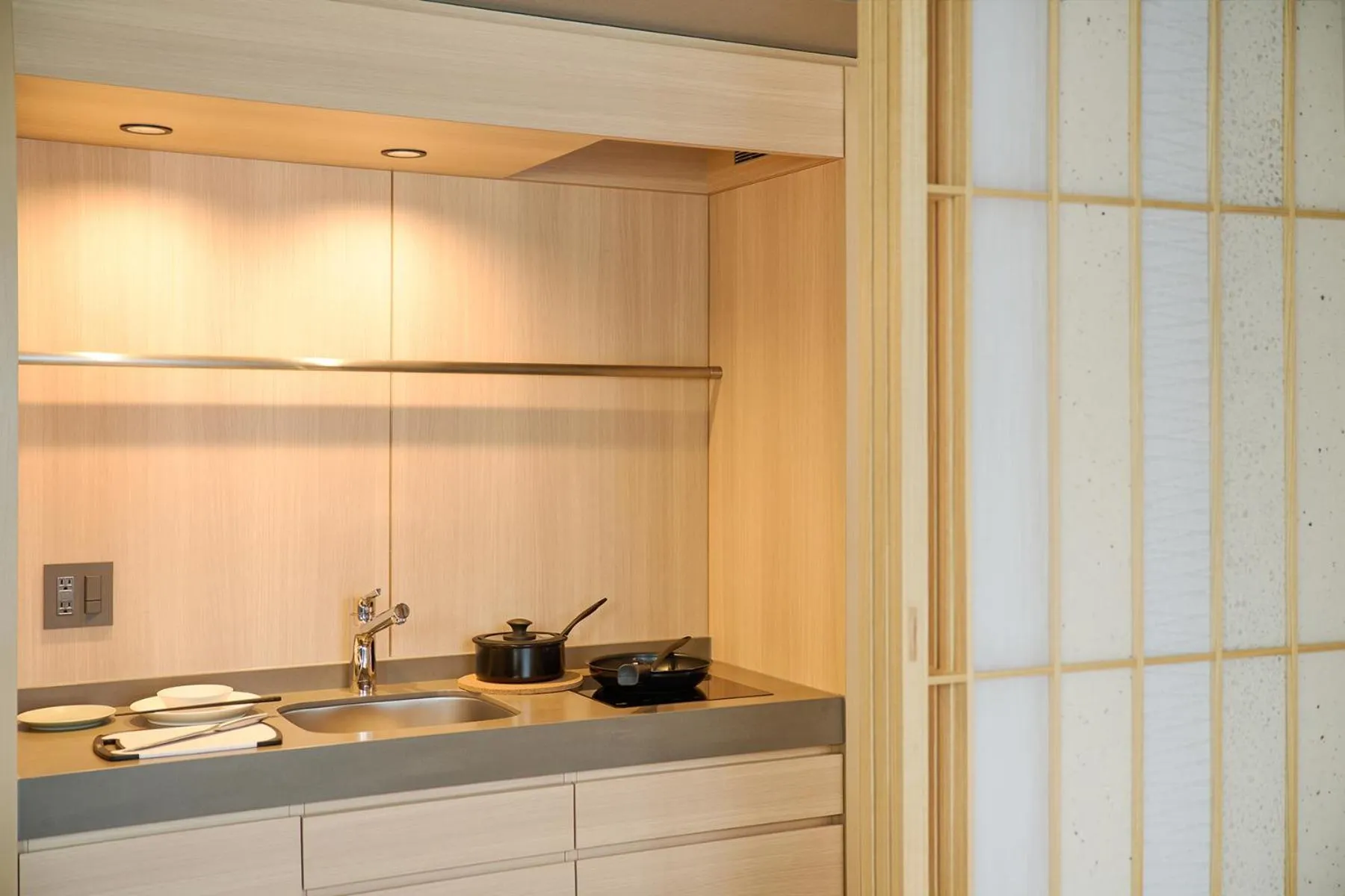 Photo of the whole room in OMO5 Kanazawa Katamachi by Hoshino Resorts