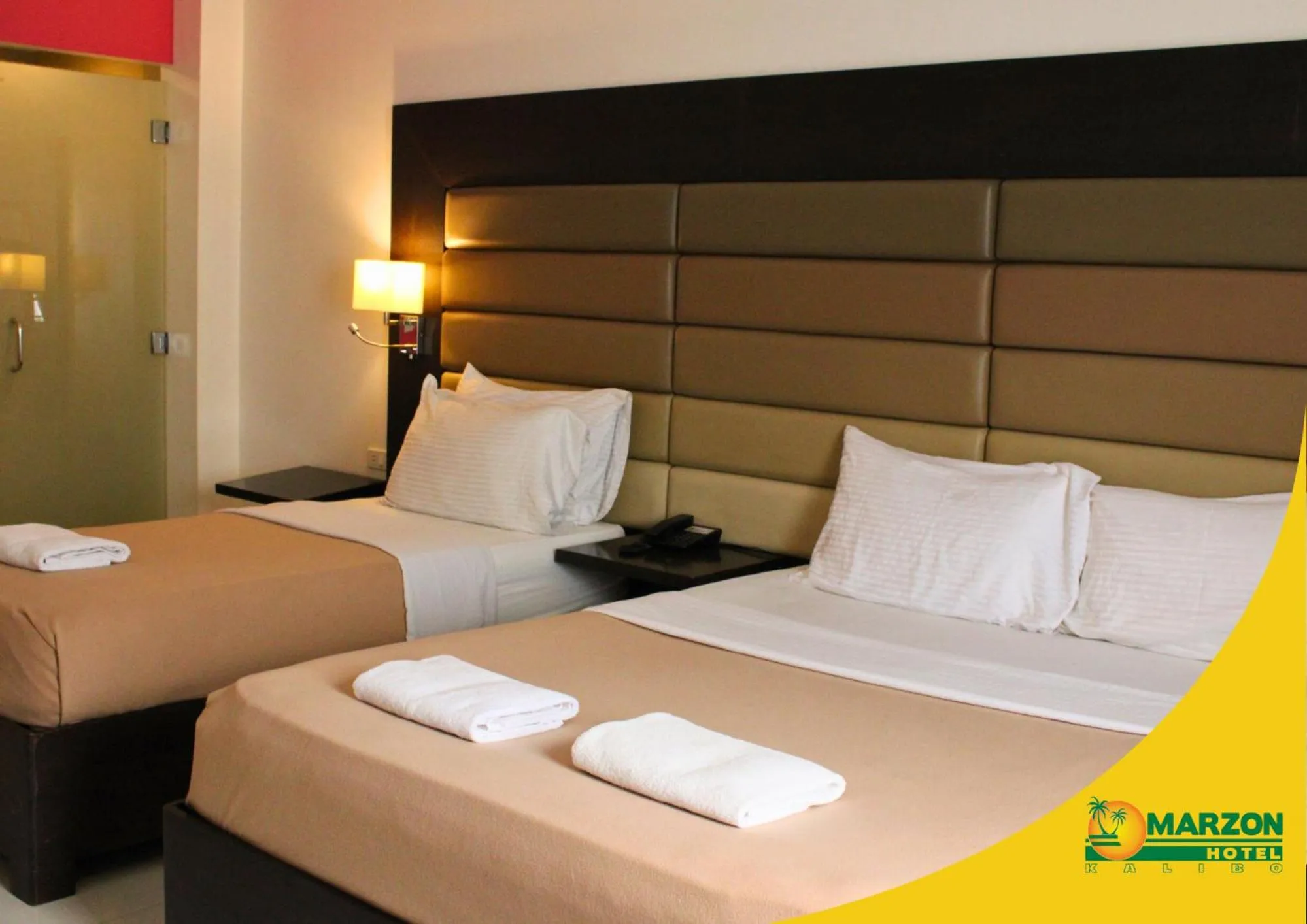 Bed in MARZON HOTEL KALIBO