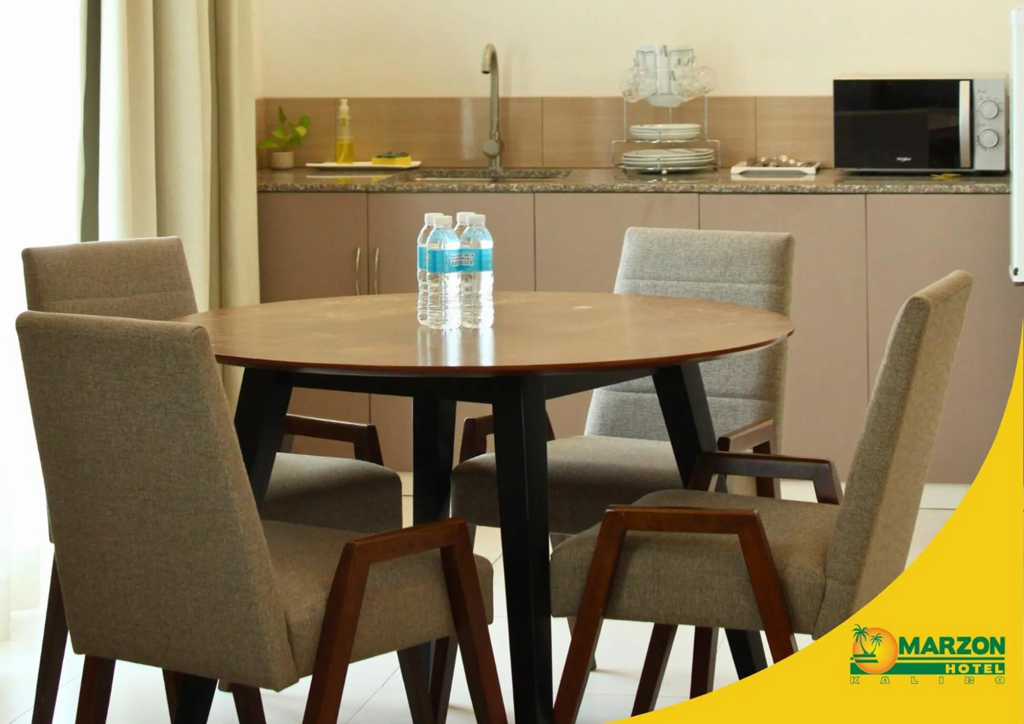 Seating area in MARZON HOTEL KALIBO