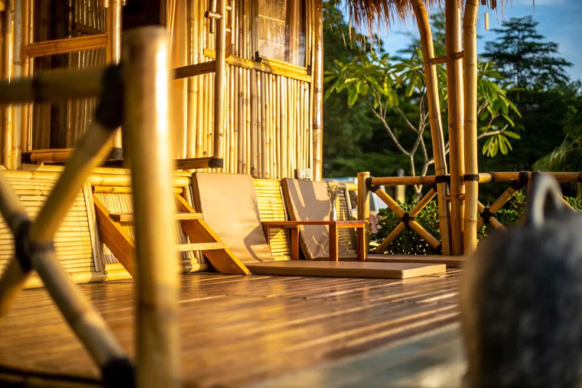 Balcony/Terrace in Catappa Village Lombok