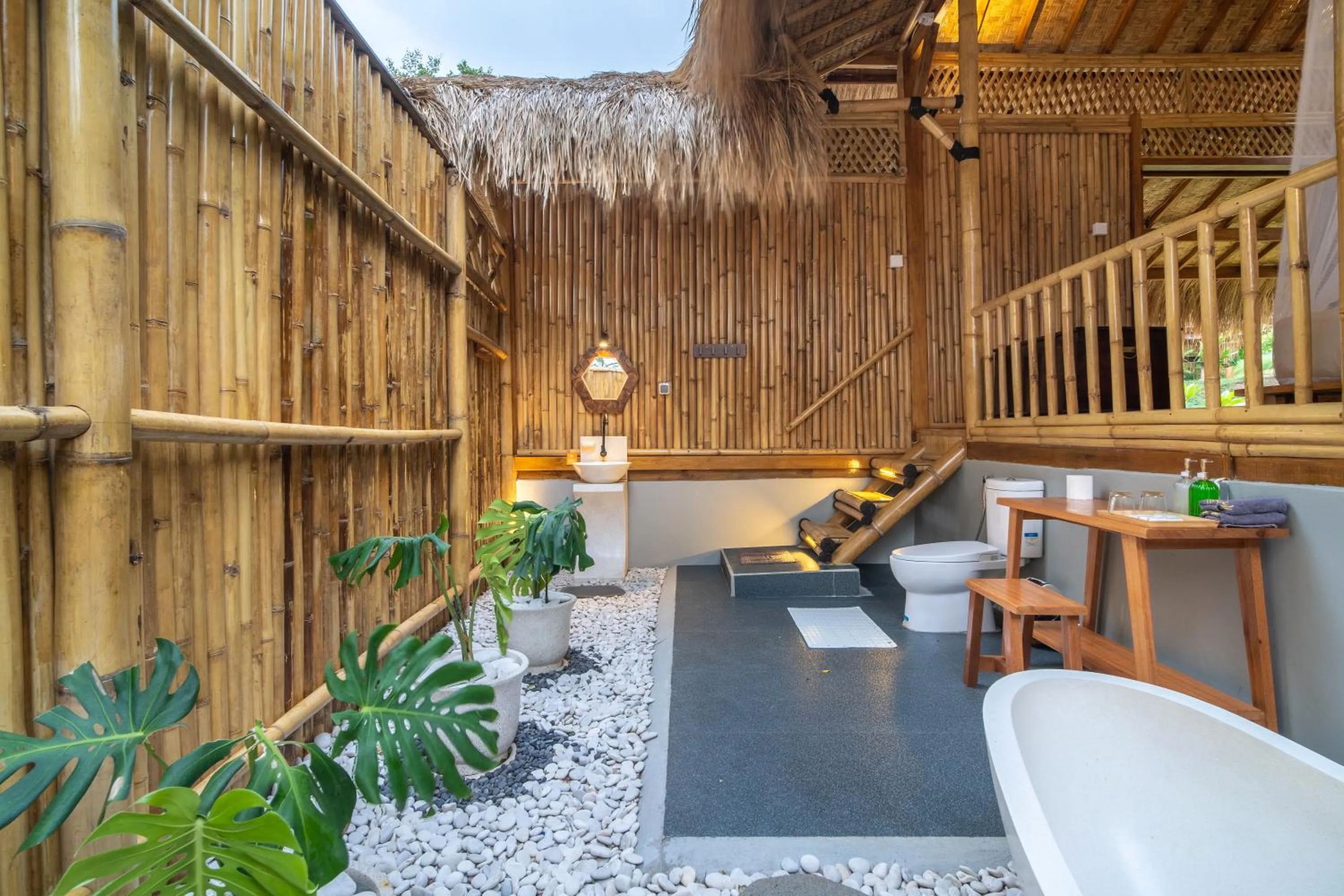 Public Bath in Catappa Village Lombok