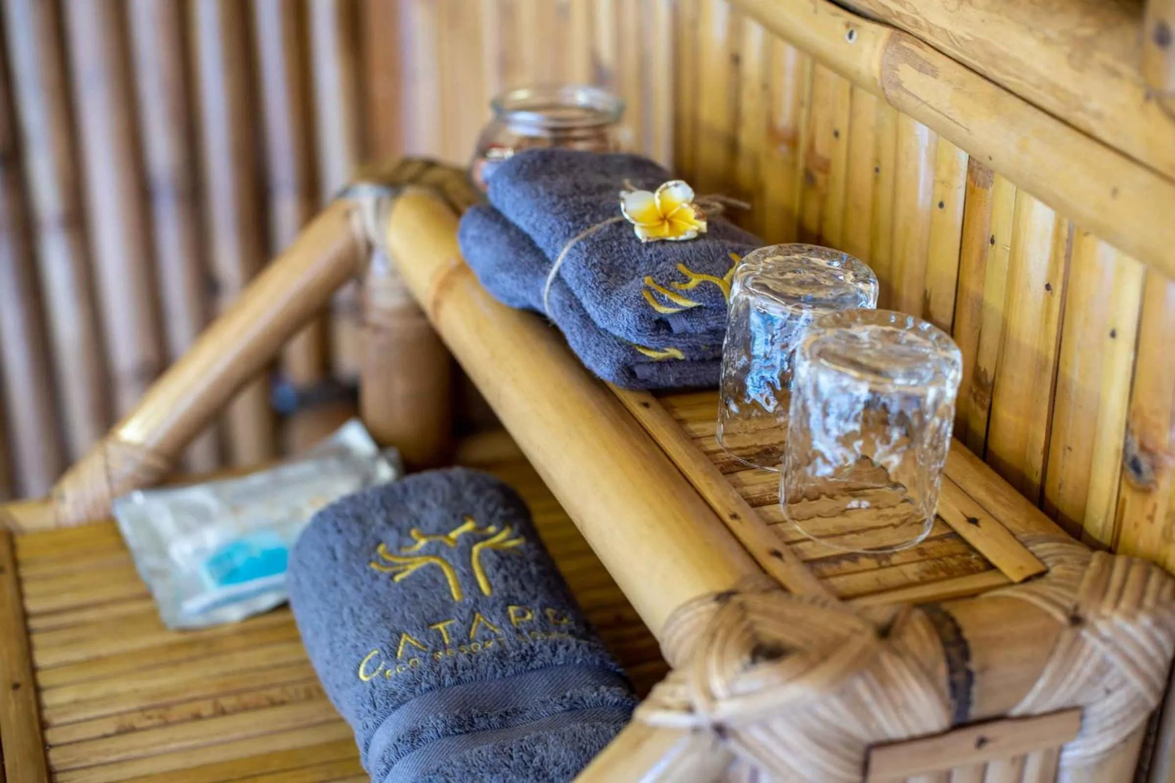 Bathroom in Catappa Village Lombok