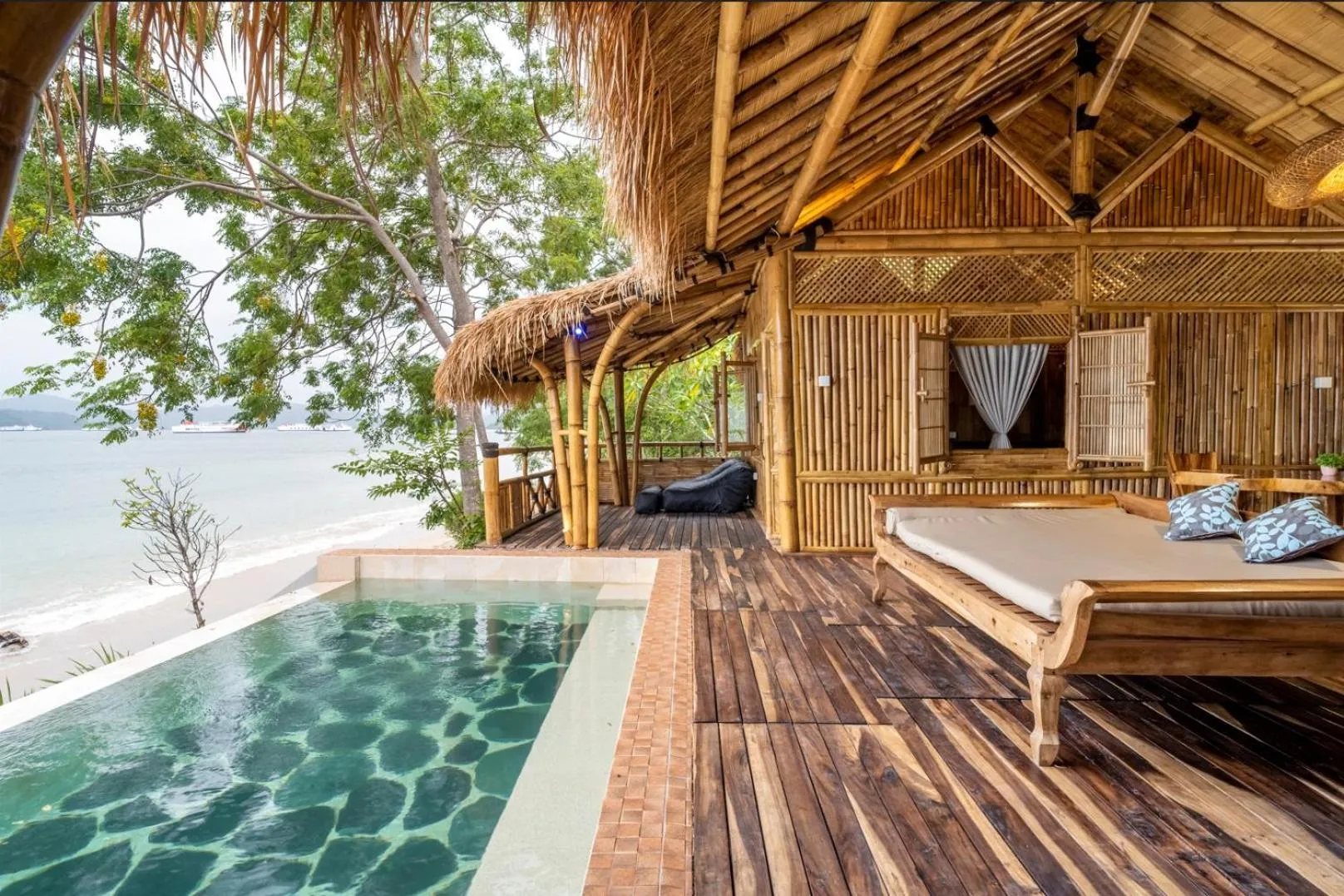 Swimming pool in Catappa Village Lombok