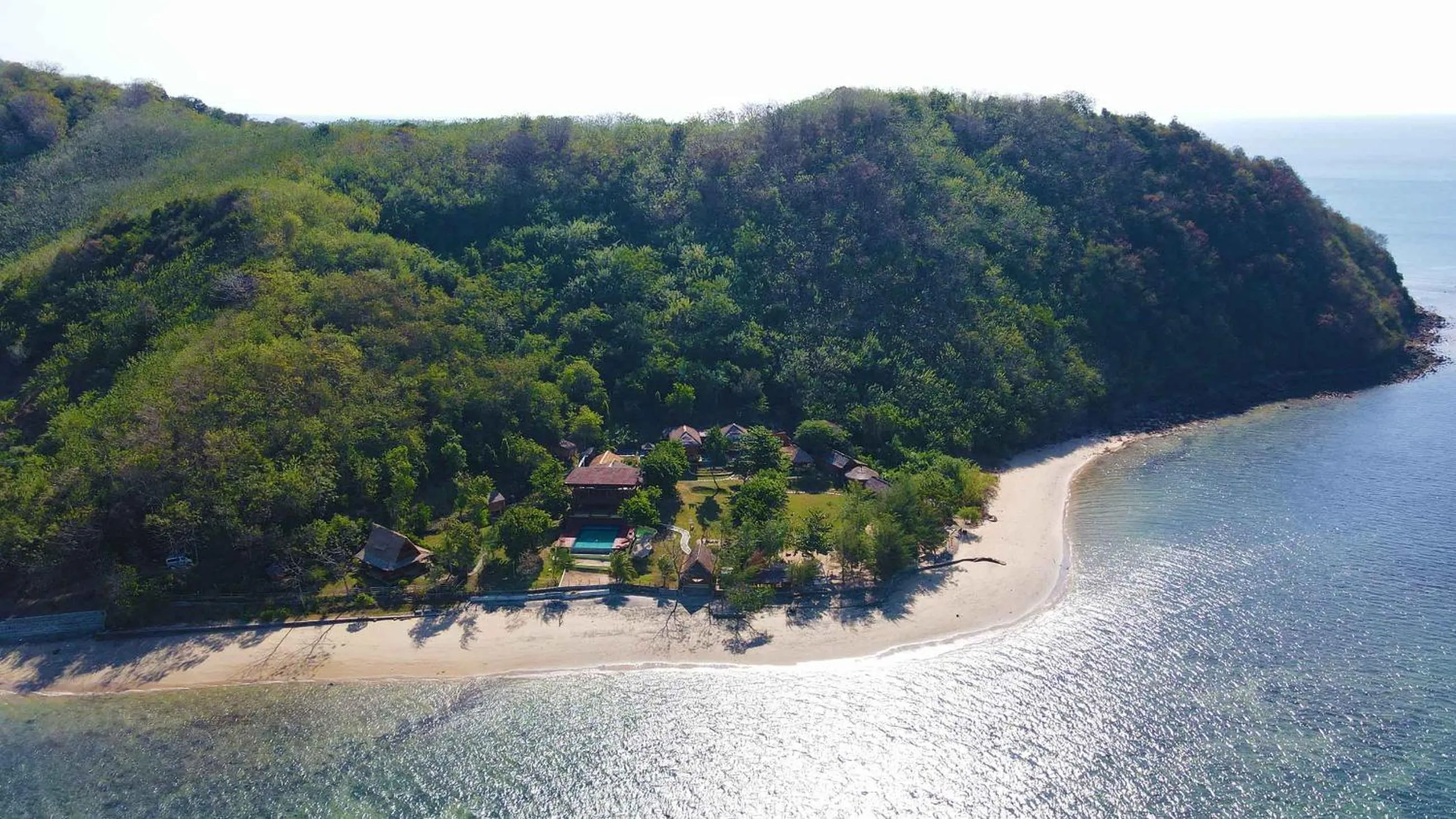 Natural landscape in Catappa Village Lombok