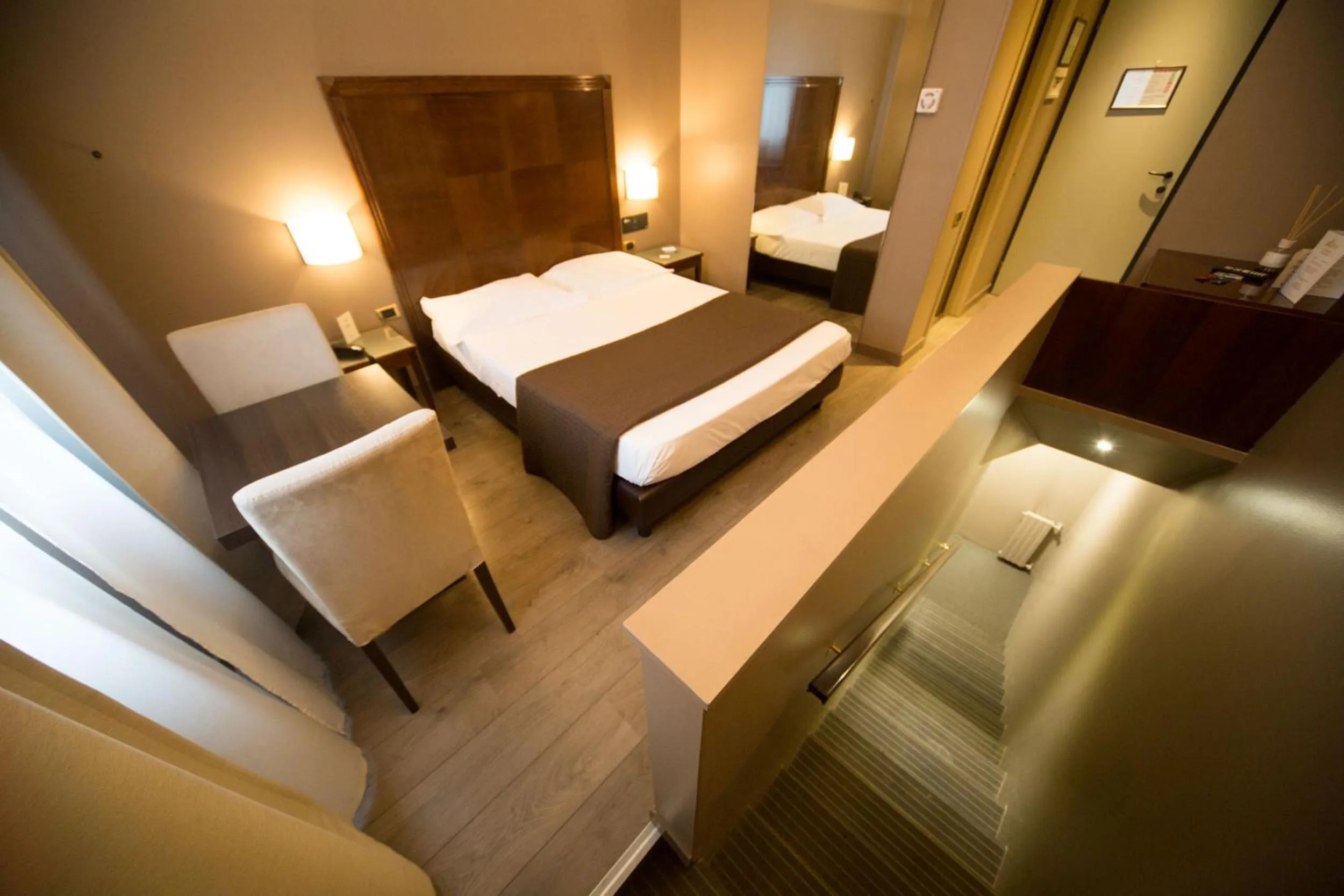 Bed in Hotel Motel Ascot