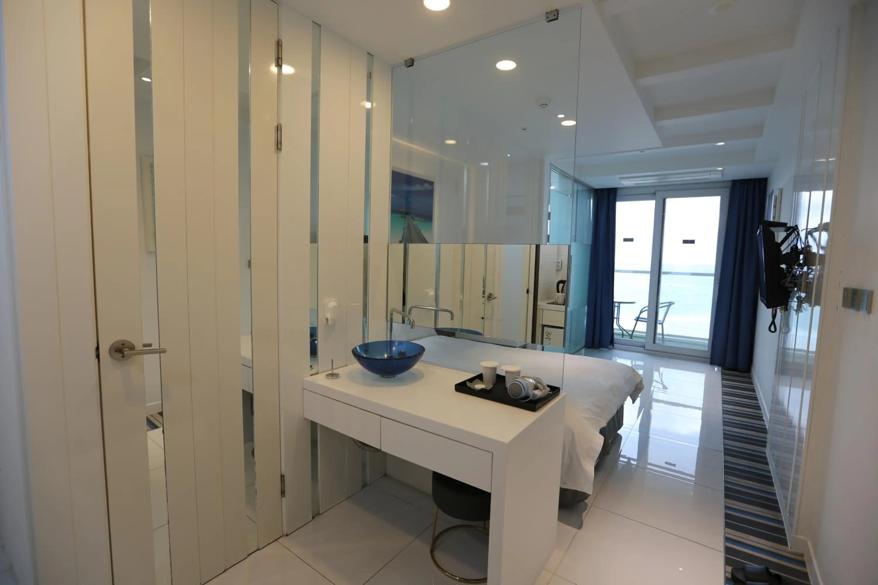 Bedroom in Hamdeok Beach Stay Jeju