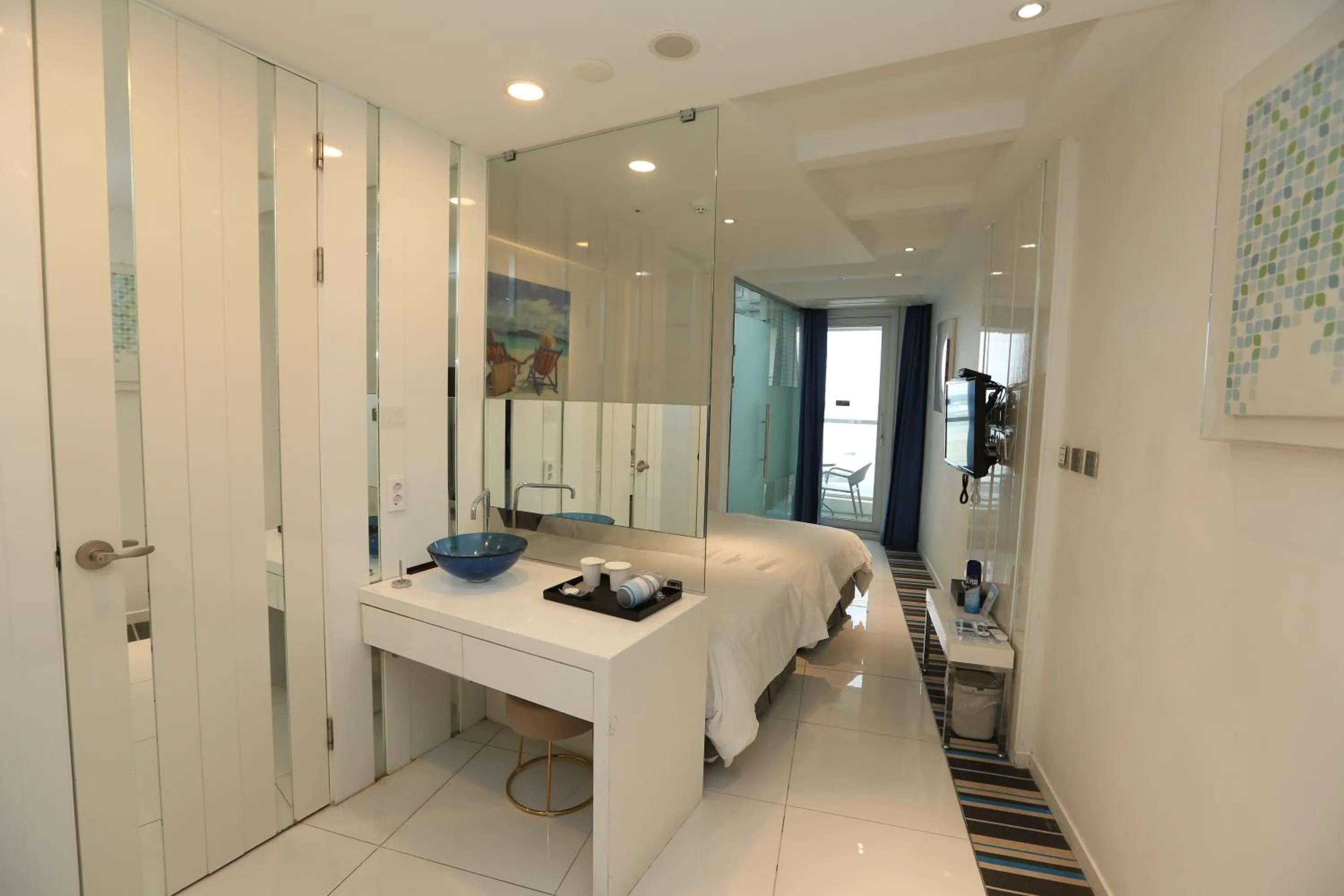 Bedroom in Hamdeok Beach Stay Jeju