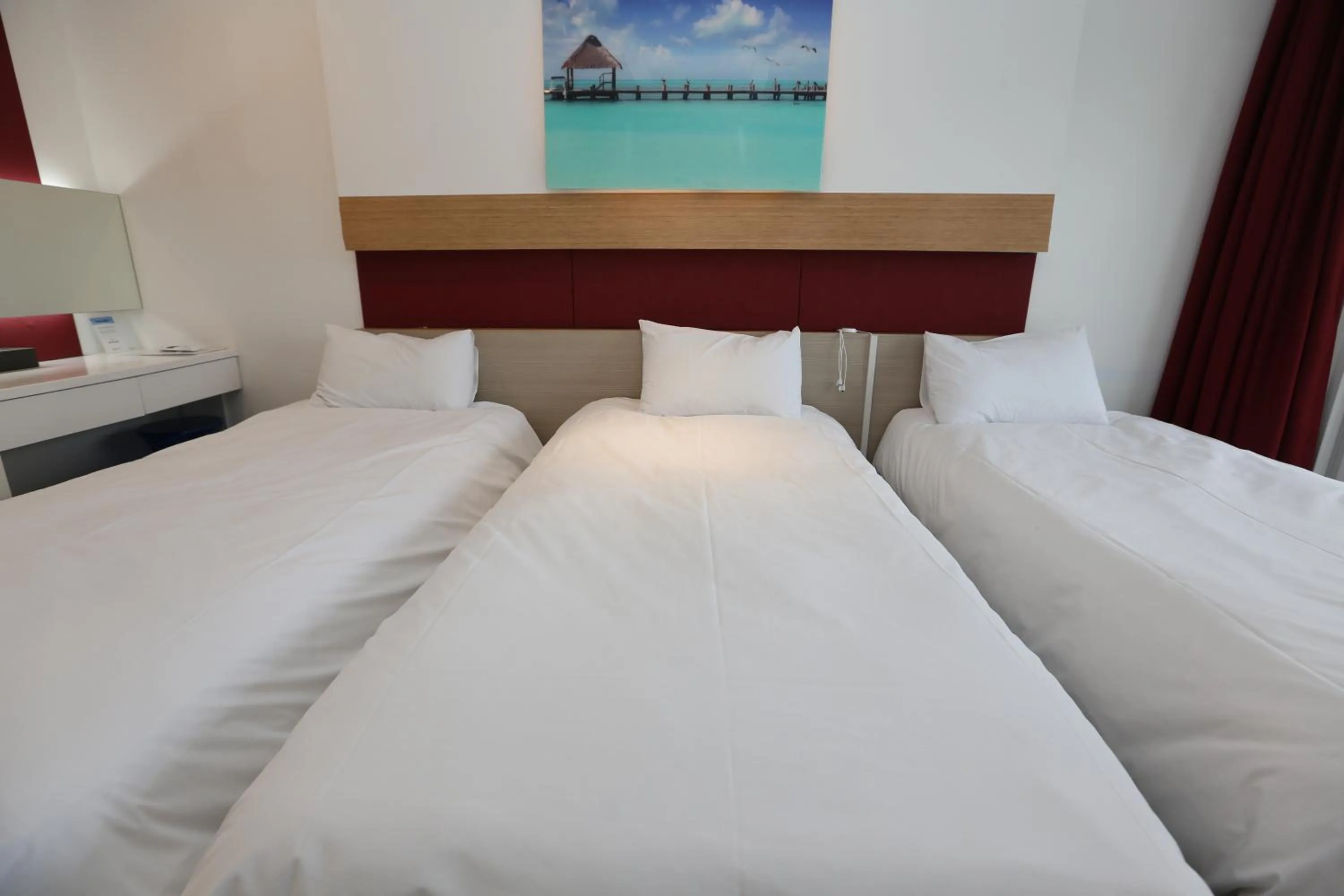 Bedroom, Bed in Hamdeok Beach Stay Jeju