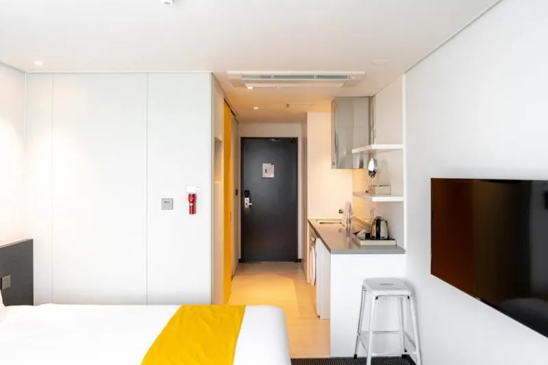 Bed in Seogwipo Hills Hotel