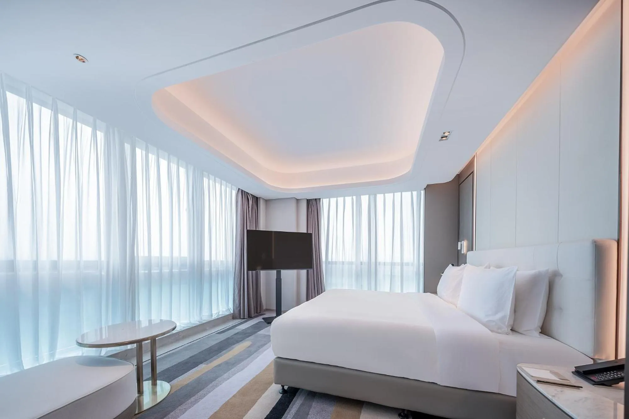 Bedroom, Bed in Oaks Chengdu at Cultural Heritage Park