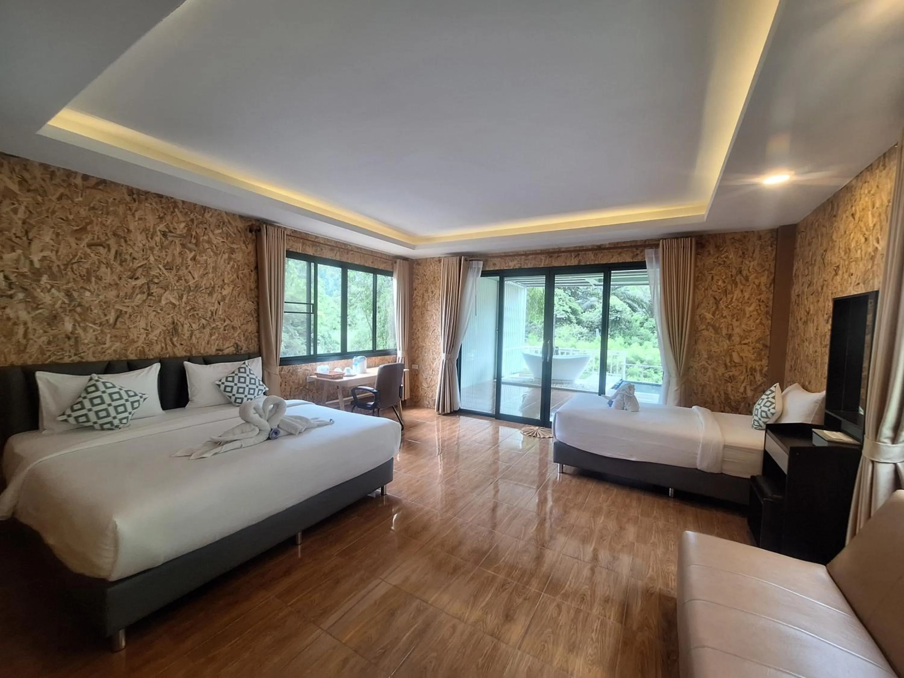 Bed in Phu Siab Mhok@KhaoSok