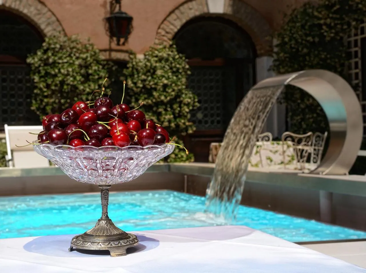 Swimming pool in Hotel Giorgione