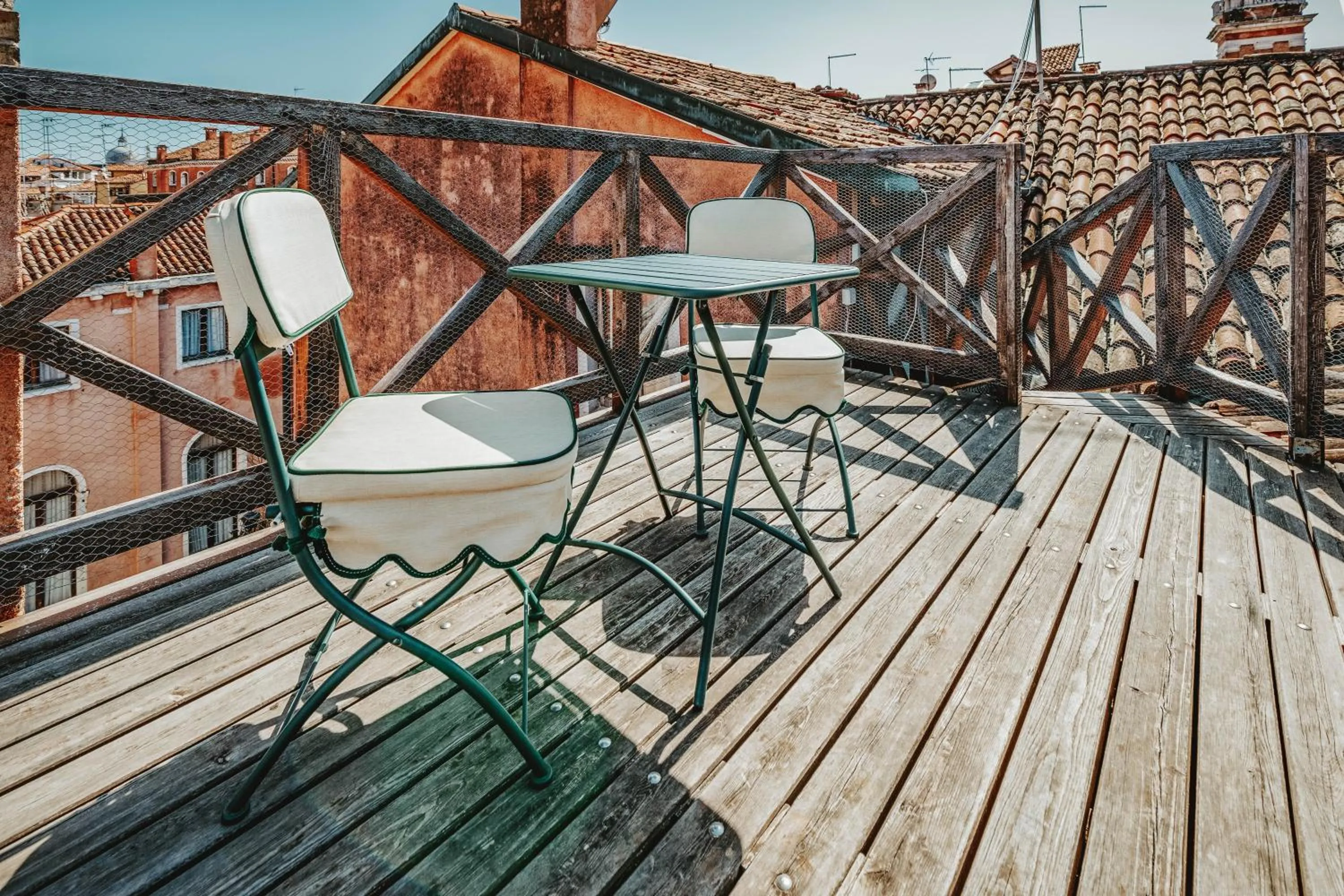 Balcony/Terrace in Hotel Giorgione
