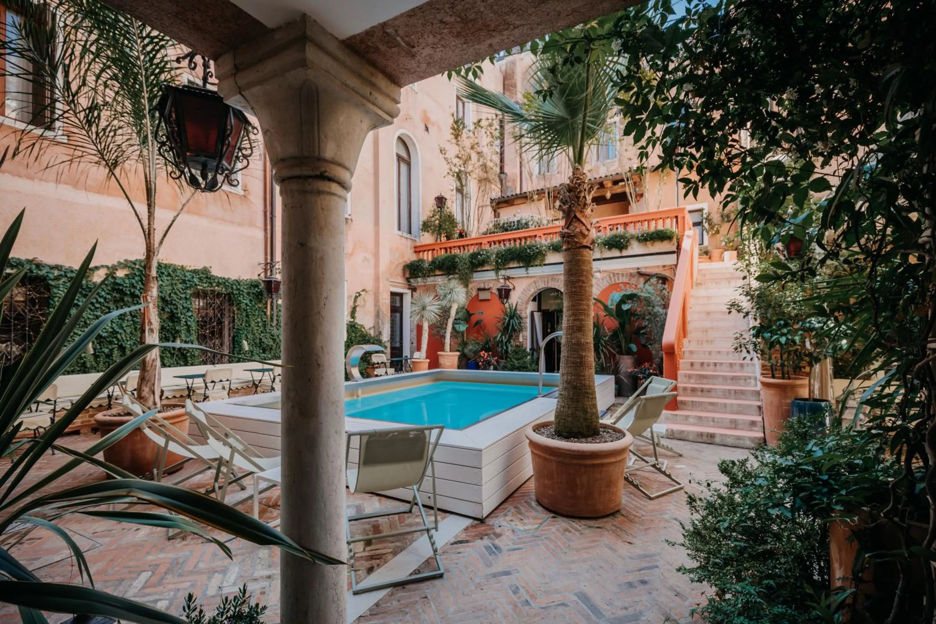 Garden in Hotel Giorgione