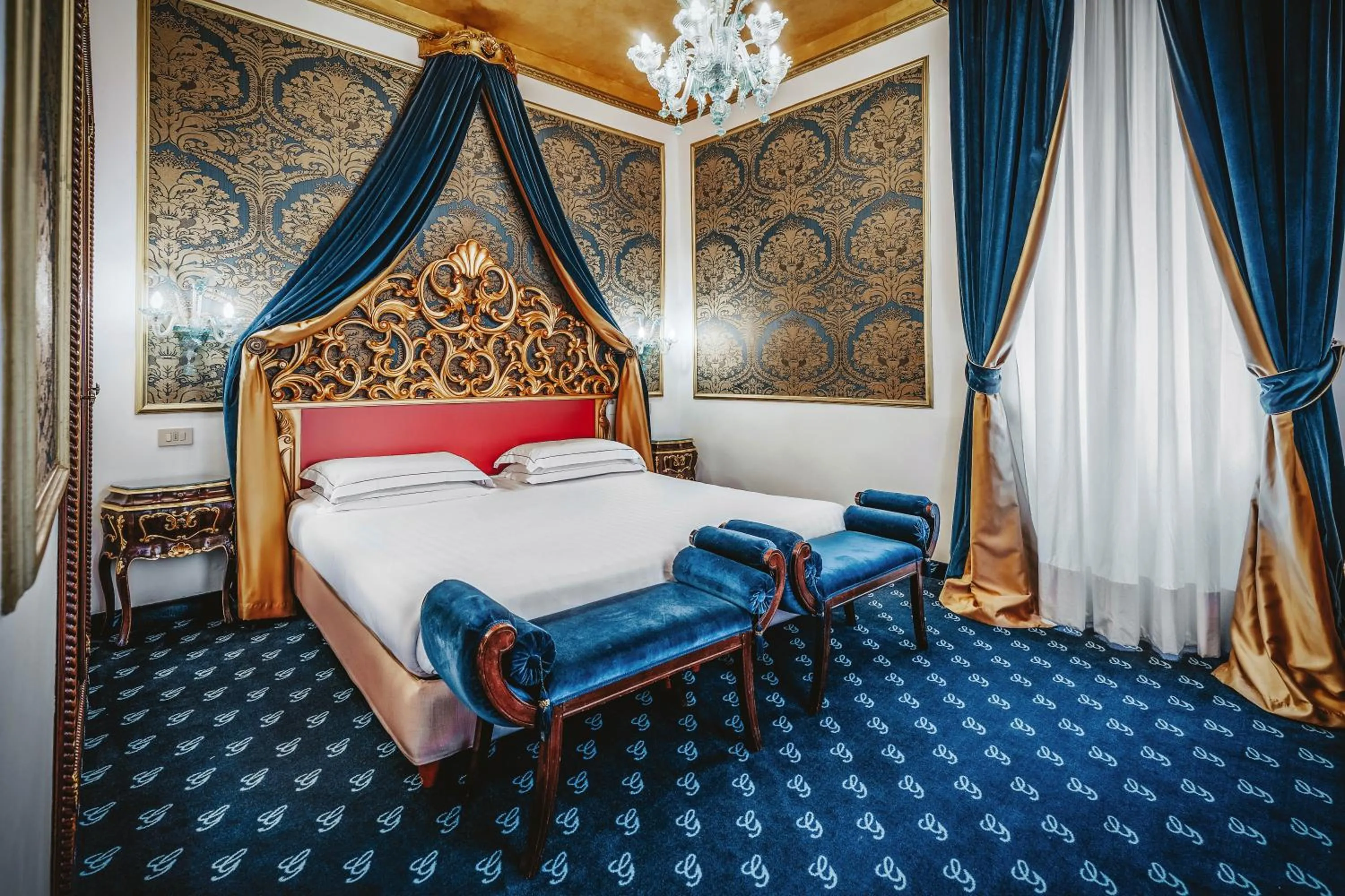 Bedroom, Bed in Hotel Giorgione