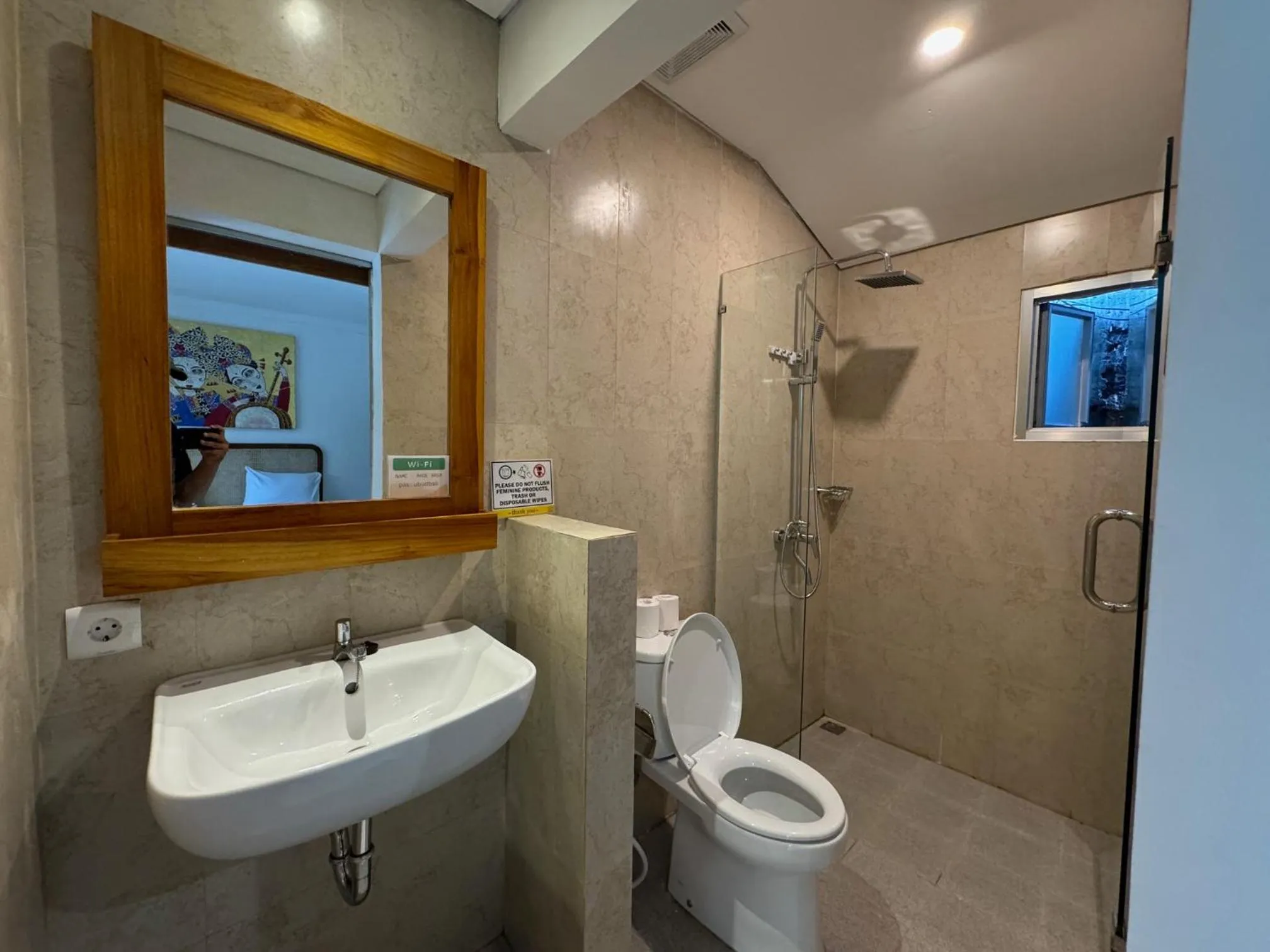 Bathroom in Made Arsa Homestay